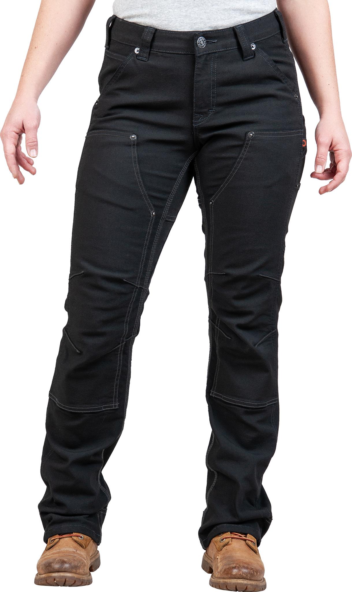 Image de produit pour Pantalon noire en toile extensible Britt Utility - Femme