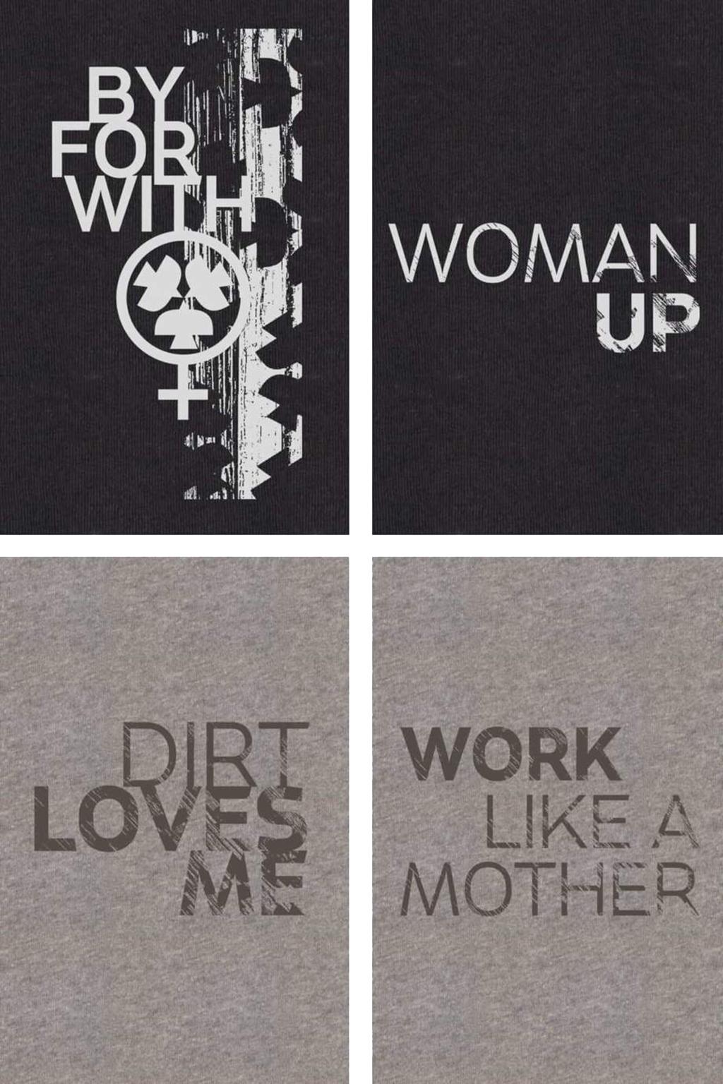 Product gallery image number 2 for product Dirt Loves Me Graphic Crew Neck Tee - Women's