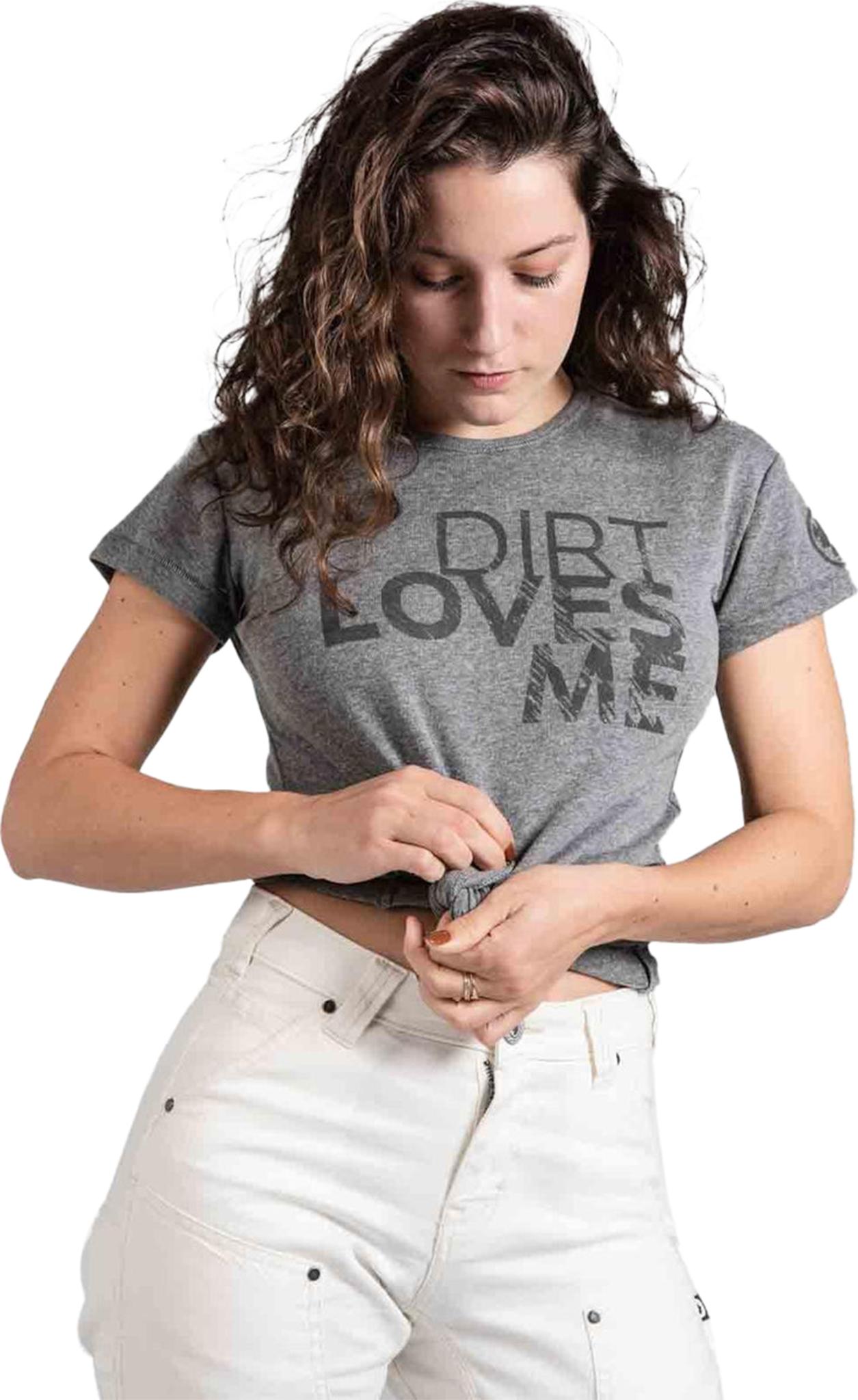 Product gallery image number 3 for product Dirt Loves Me Graphic Crew Neck Tee - Women's