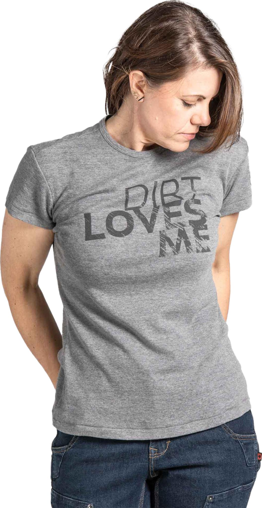Product gallery image number 1 for product Dirt Loves Me Graphic Crew Neck Tee - Women's