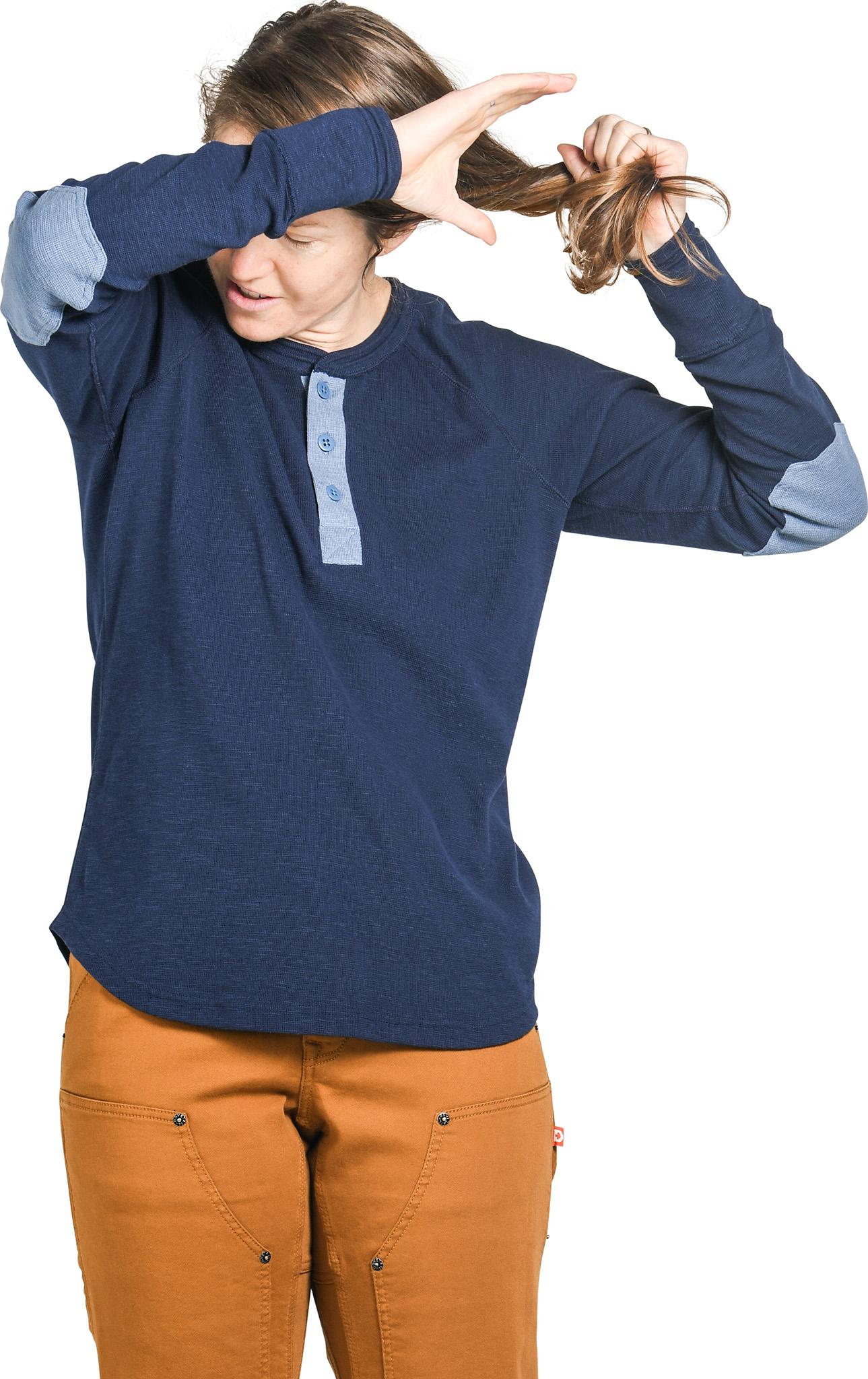 Product gallery image number 2 for product Rugged Thermal Henley Shirt - Women's