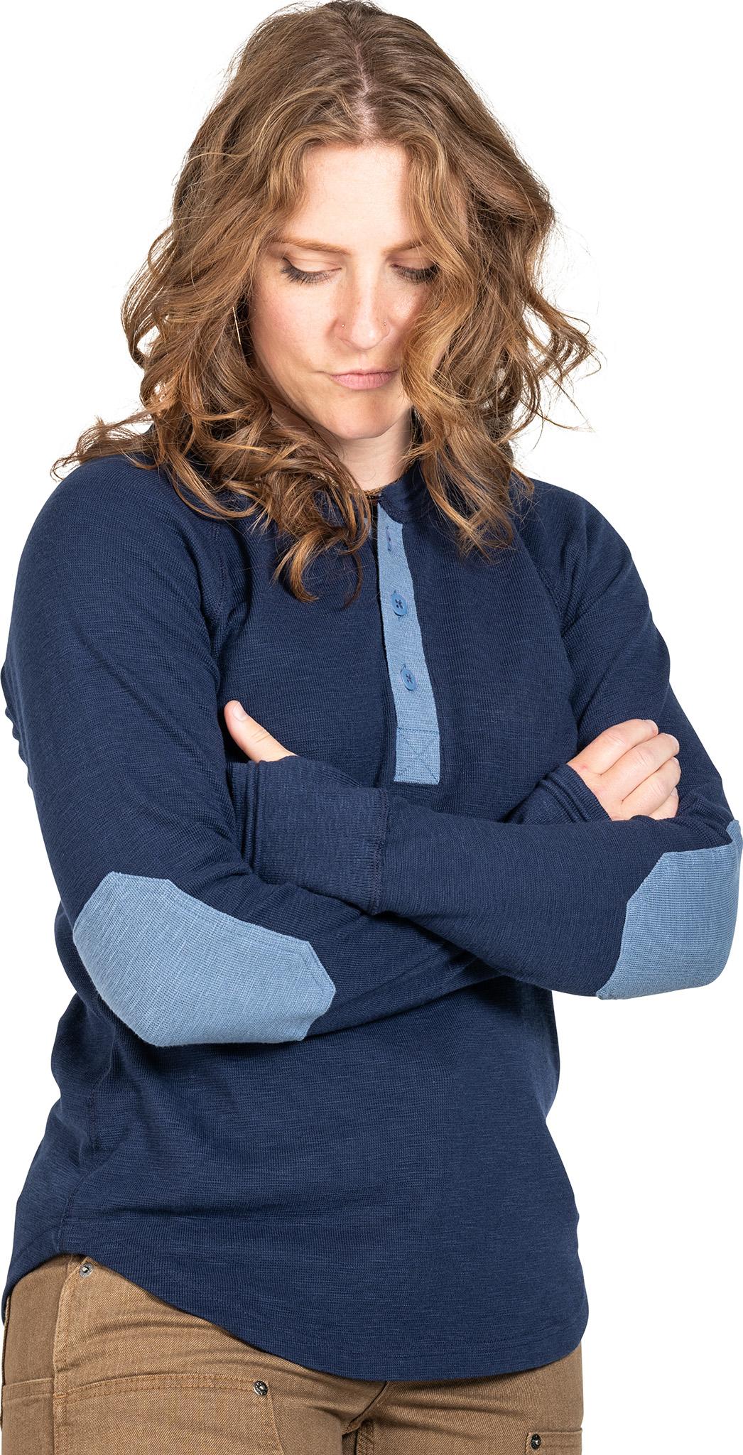 Product gallery image number 1 for product Rugged Thermal Henley Shirt - Women's