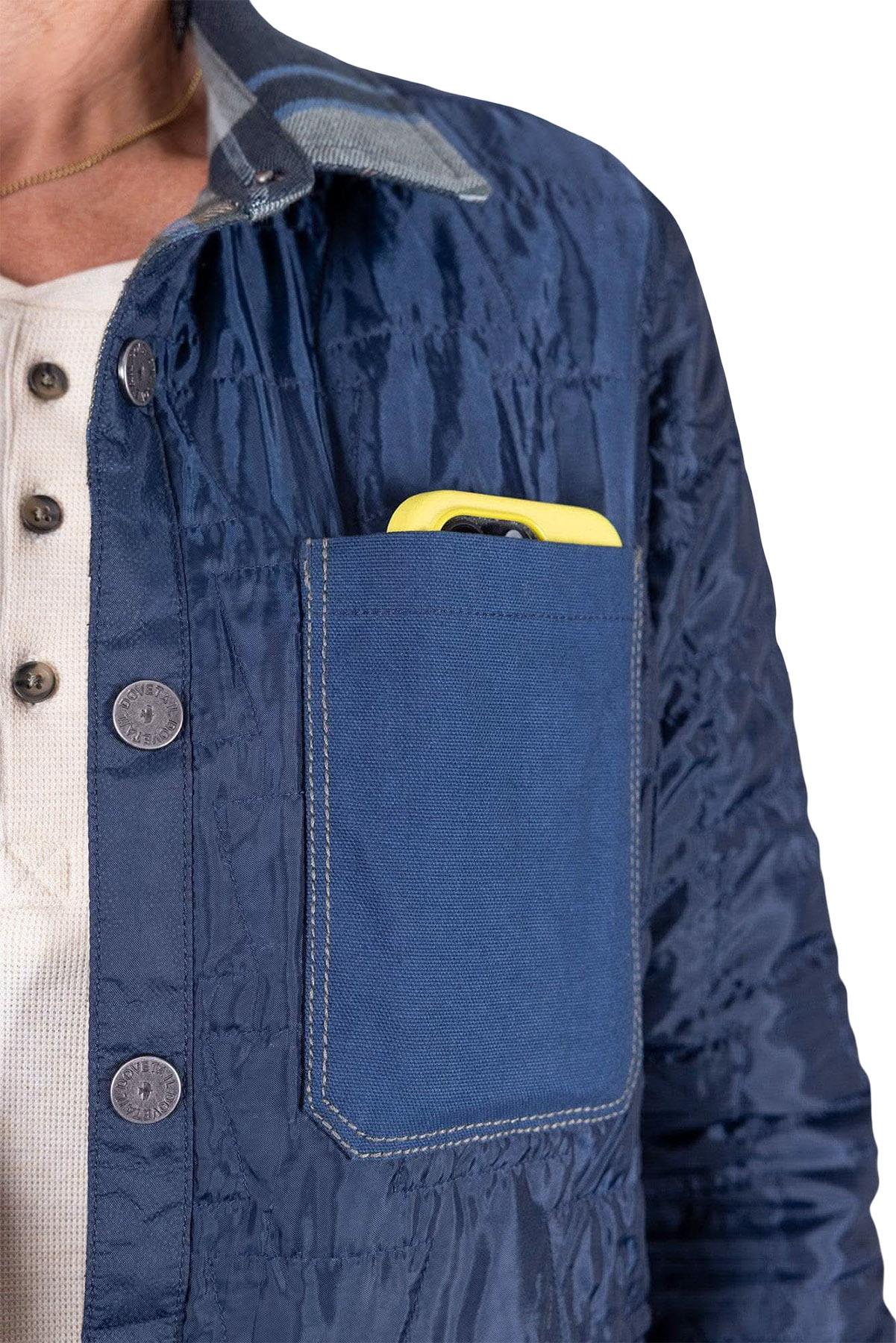 Product gallery image number 3 for product Durham Quilted Shirt Jacket - Women's