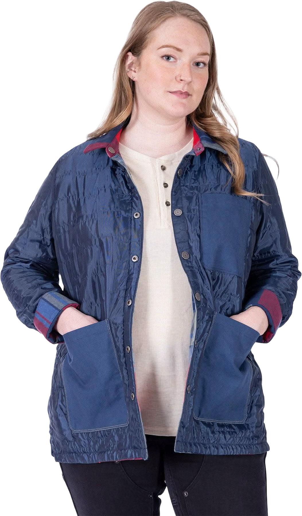 Product gallery image number 5 for product Durham Quilted Shirt Jacket - Women's