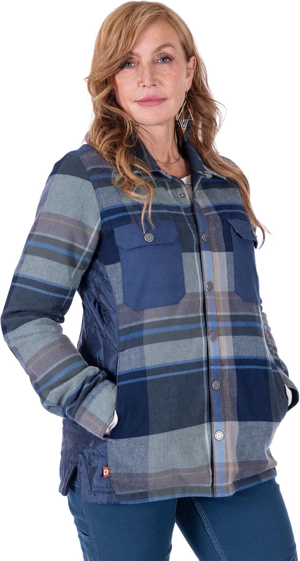 Product gallery image number 6 for product Durham Quilted Shirt Jacket - Women's