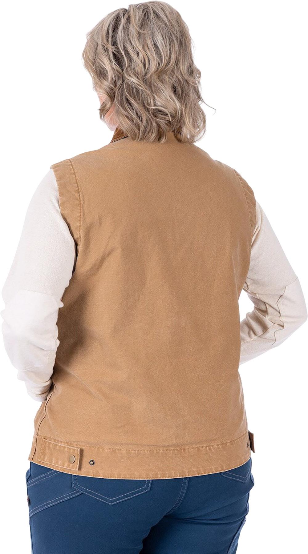 Product gallery image number 2 for product OLD SCHOOL TRUCKER VEST - Women's