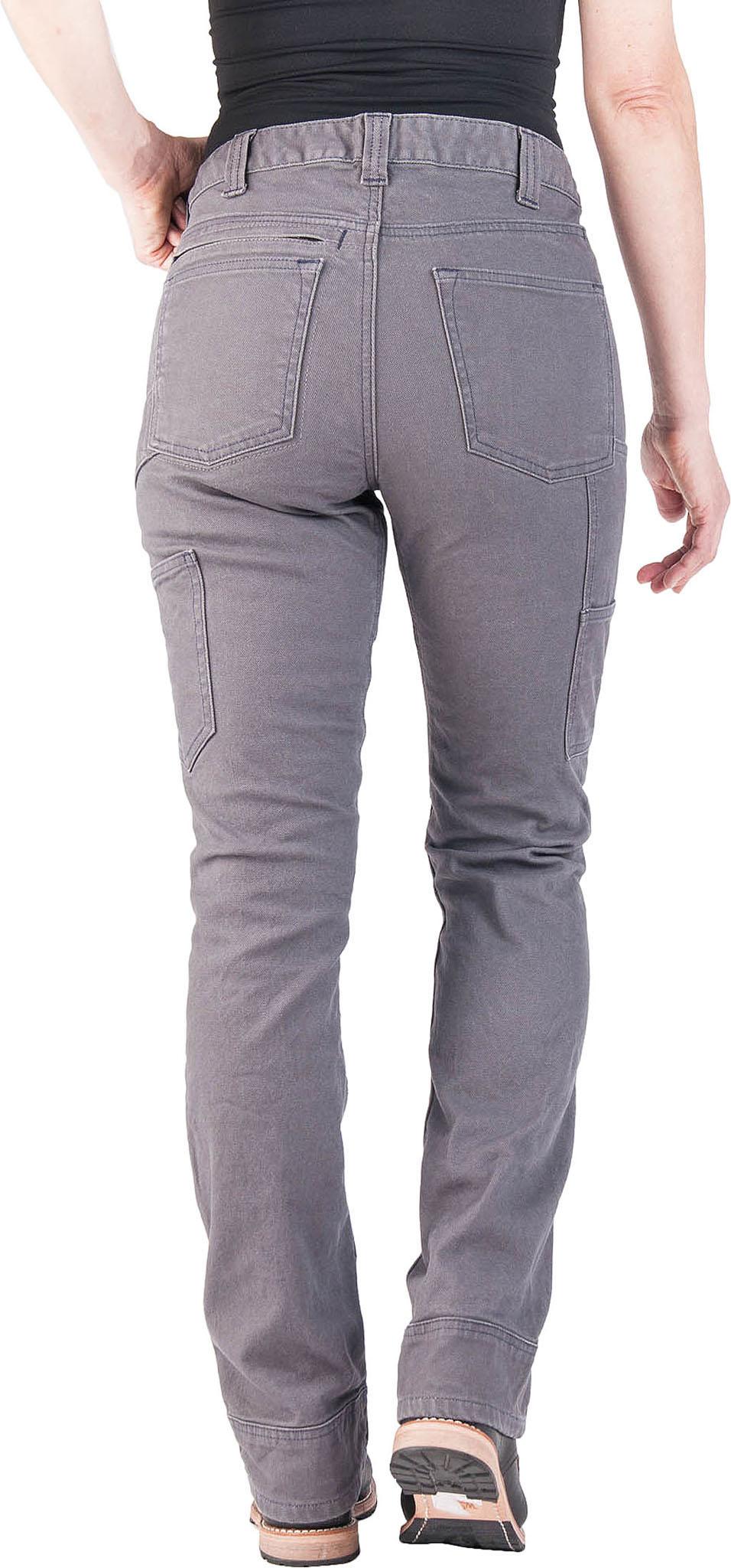 Product gallery image number 2 for product Britt Utility Grey Stretch Canvas - Women's