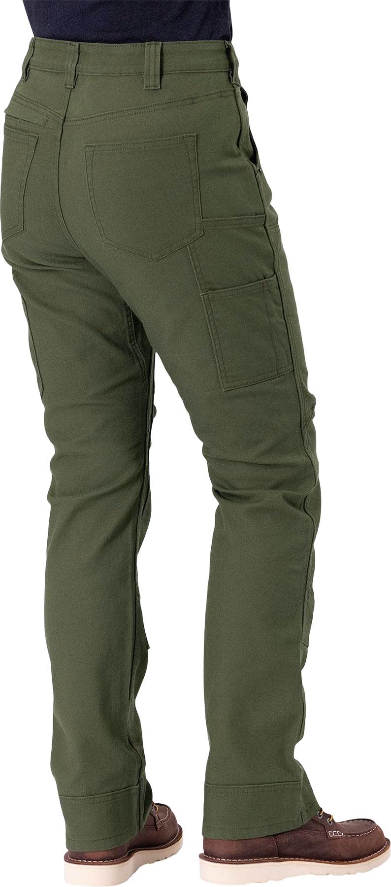 Product gallery image number 2 for product Britt Utility Grey Stretch Canvas - Women's