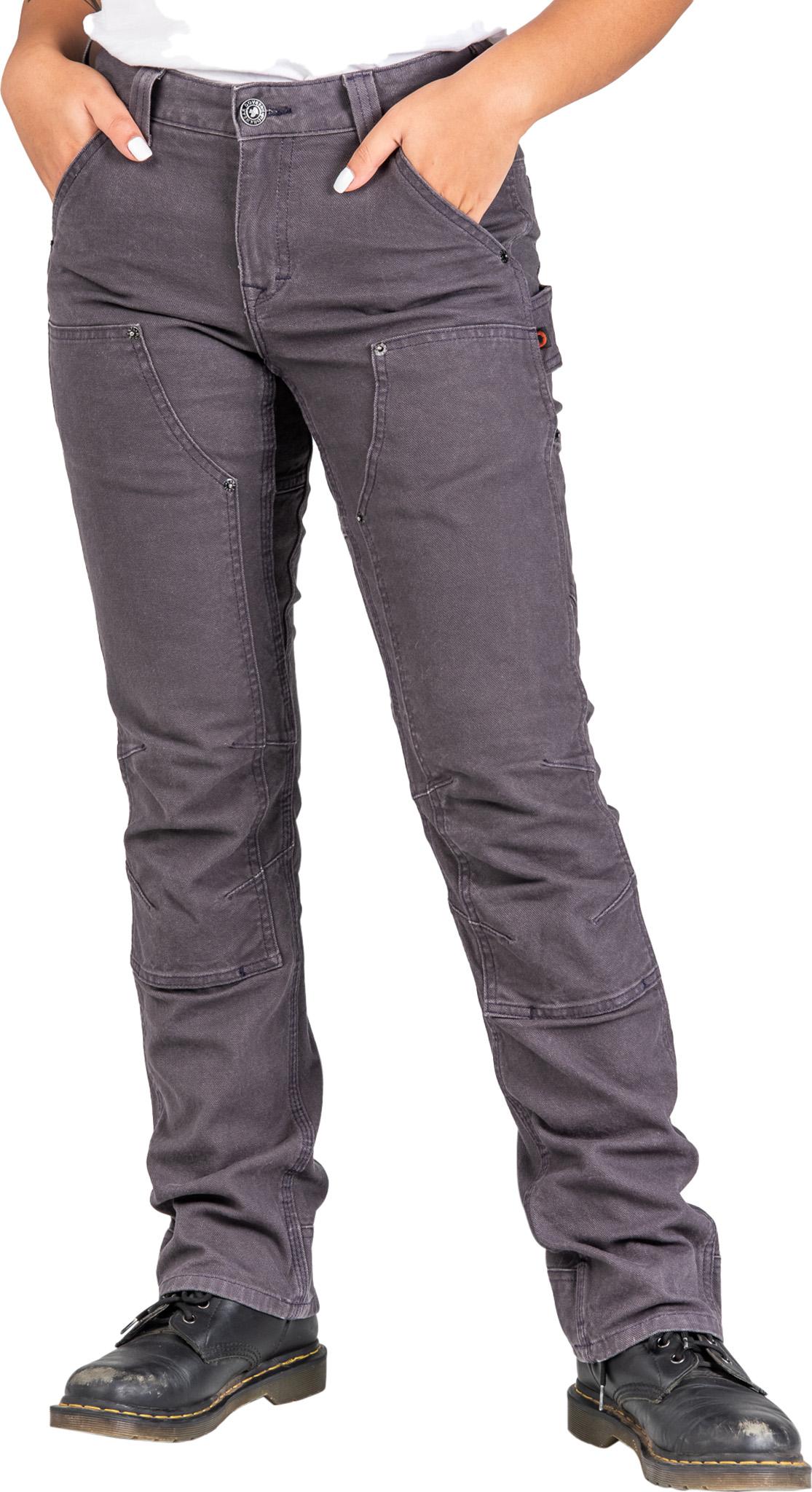 Product gallery image number 4 for product Britt Utility Grey Stretch Canvas - Women's