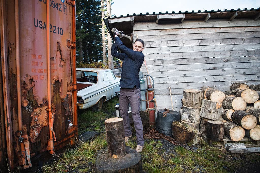 Product gallery image number 5 for product Britt Utility Grey Stretch Canvas - Women's