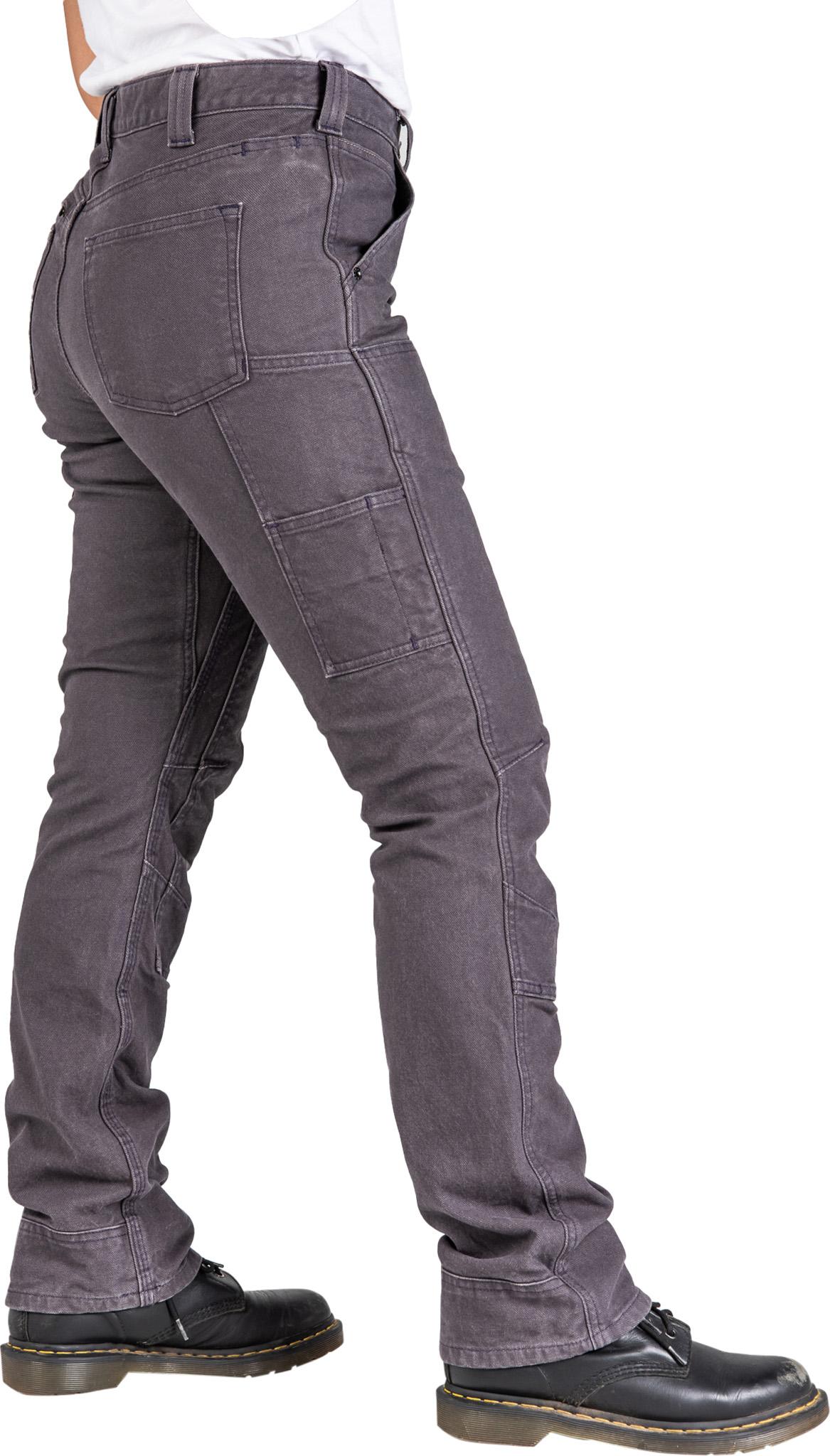Product gallery image number 9 for product Britt Utility Grey Stretch Canvas - Women's