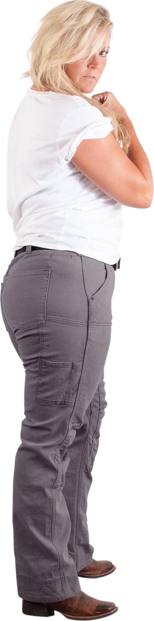 Product gallery image number 13 for product Britt Utility Grey Stretch Canvas - Women's