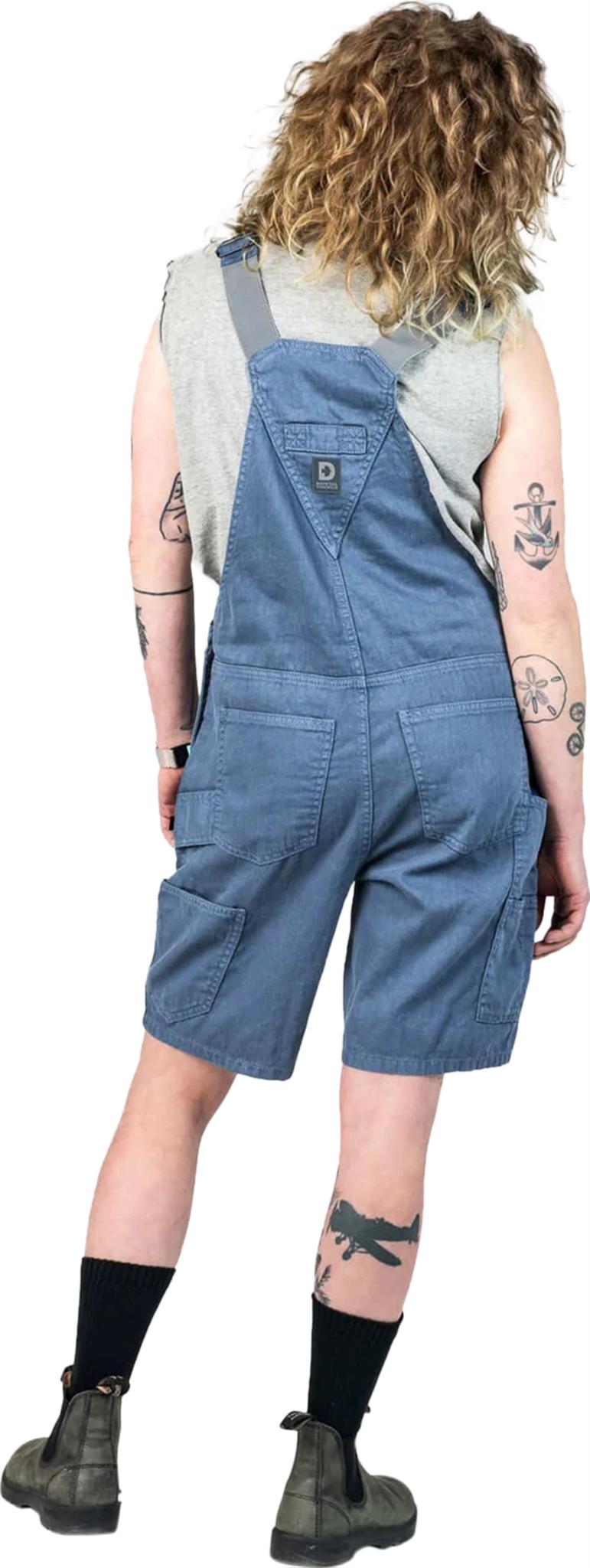 Product gallery image number 2 for product Hemp Utility Hemp Shortalls - Women's