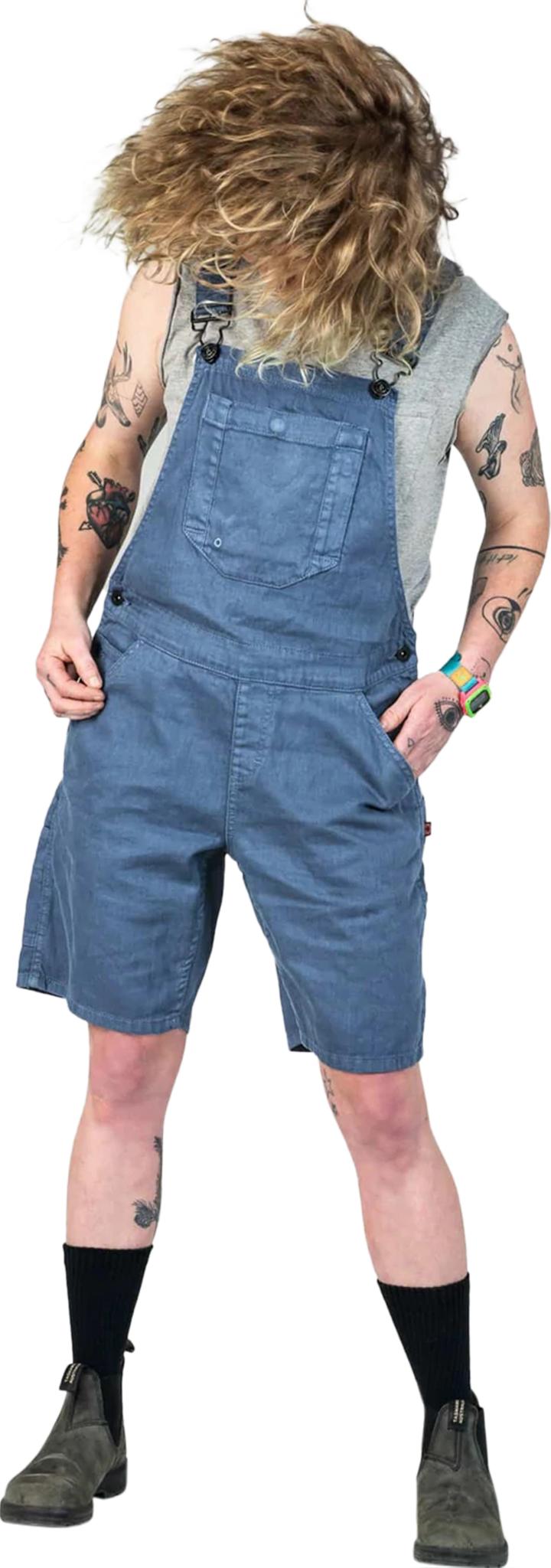 Product gallery image number 4 for product Hemp Utility Hemp Shortalls - Women's