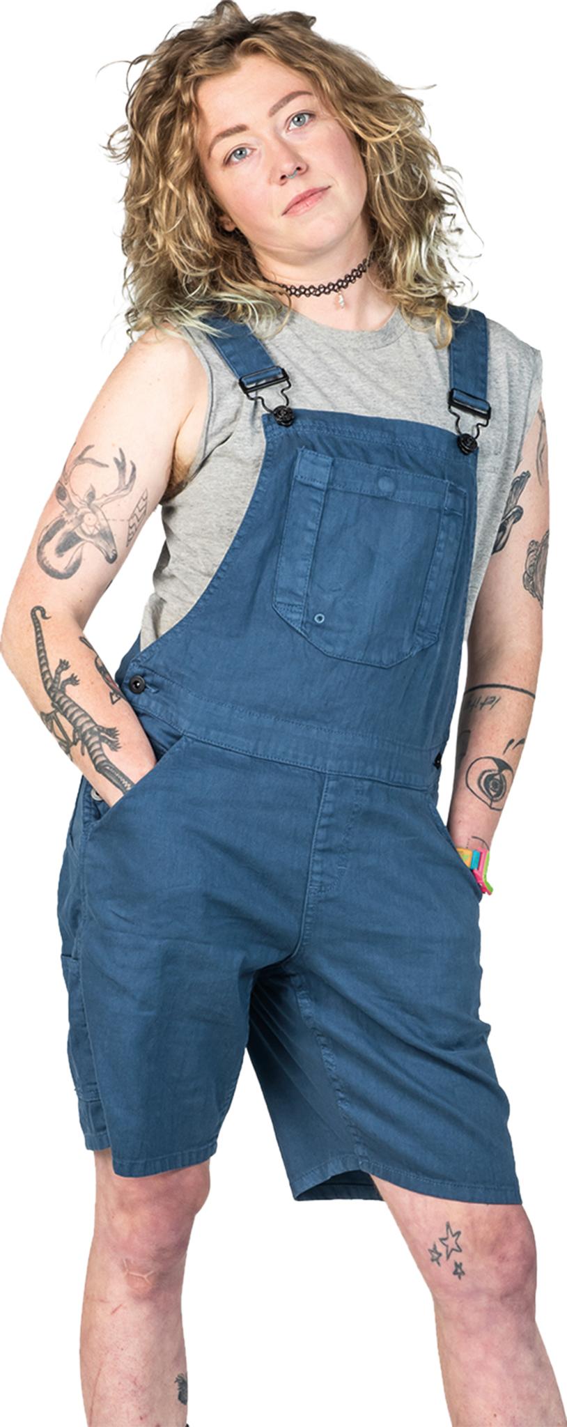 Product gallery image number 1 for product Hemp Utility Hemp Shortalls - Women's