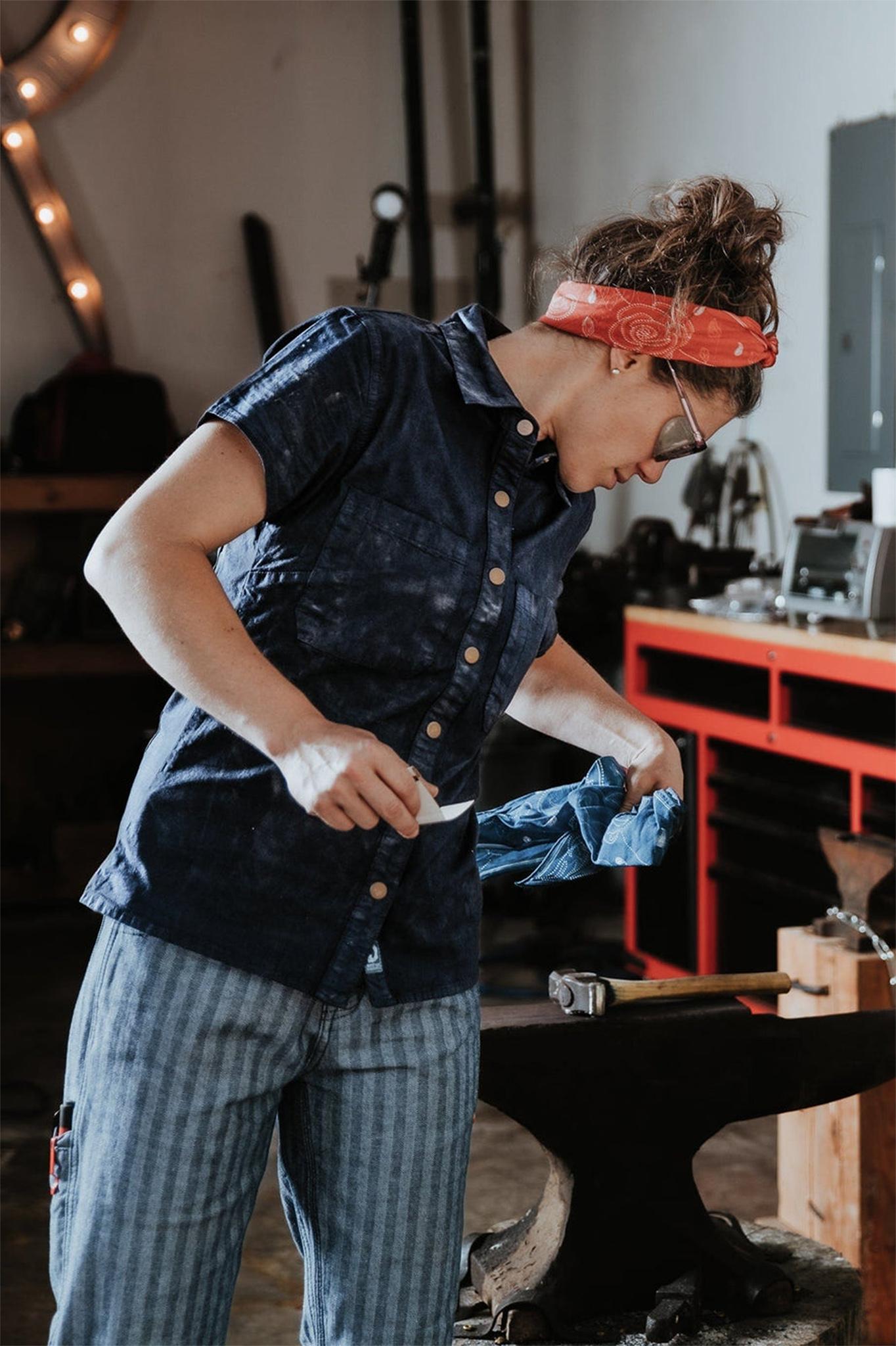 Product gallery image number 8 for product Mechanic Work Shirt - Women's