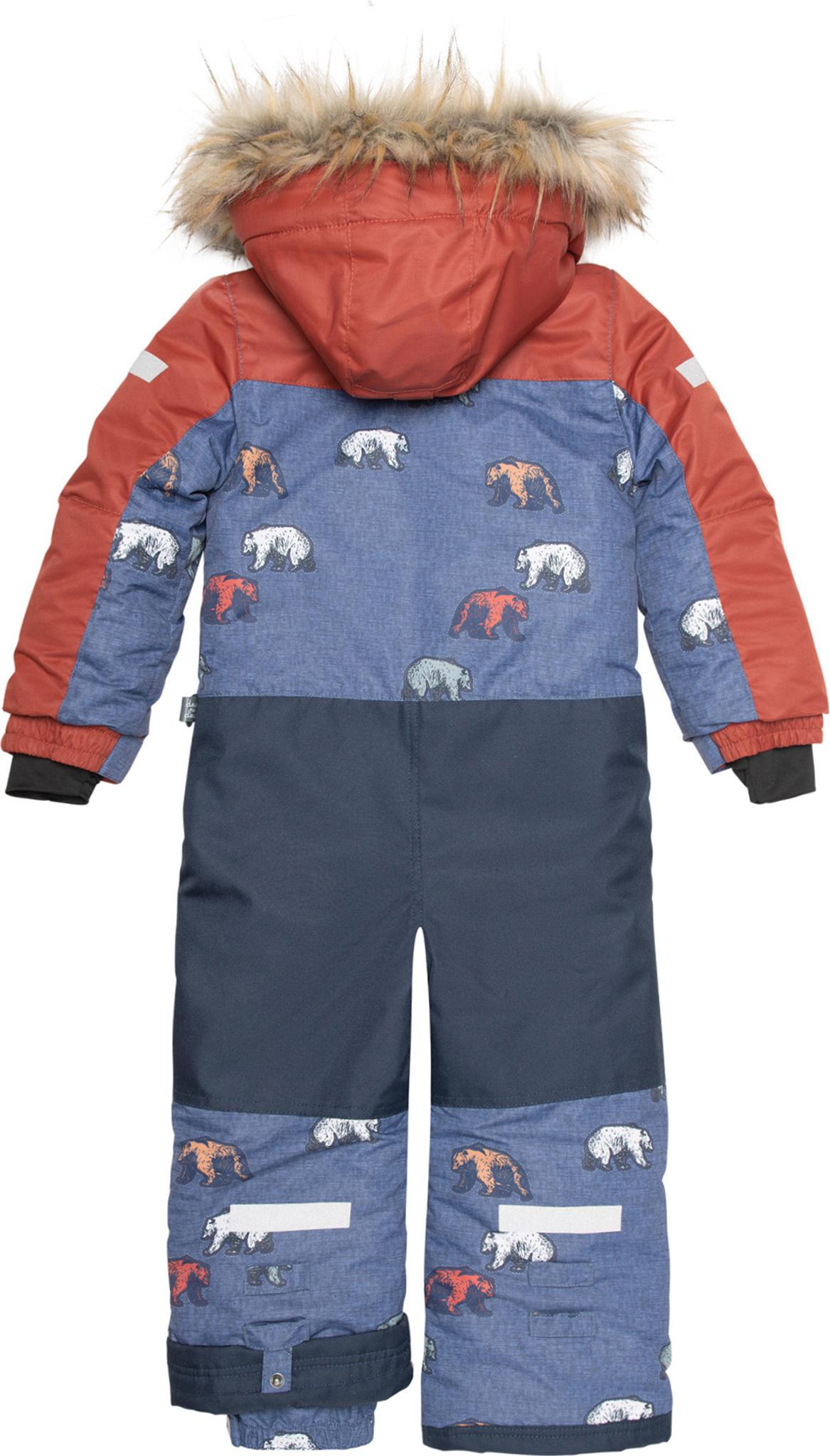 Product gallery image number 2 for product Habit de neige une pièce avec fourrure - Petit Enfant