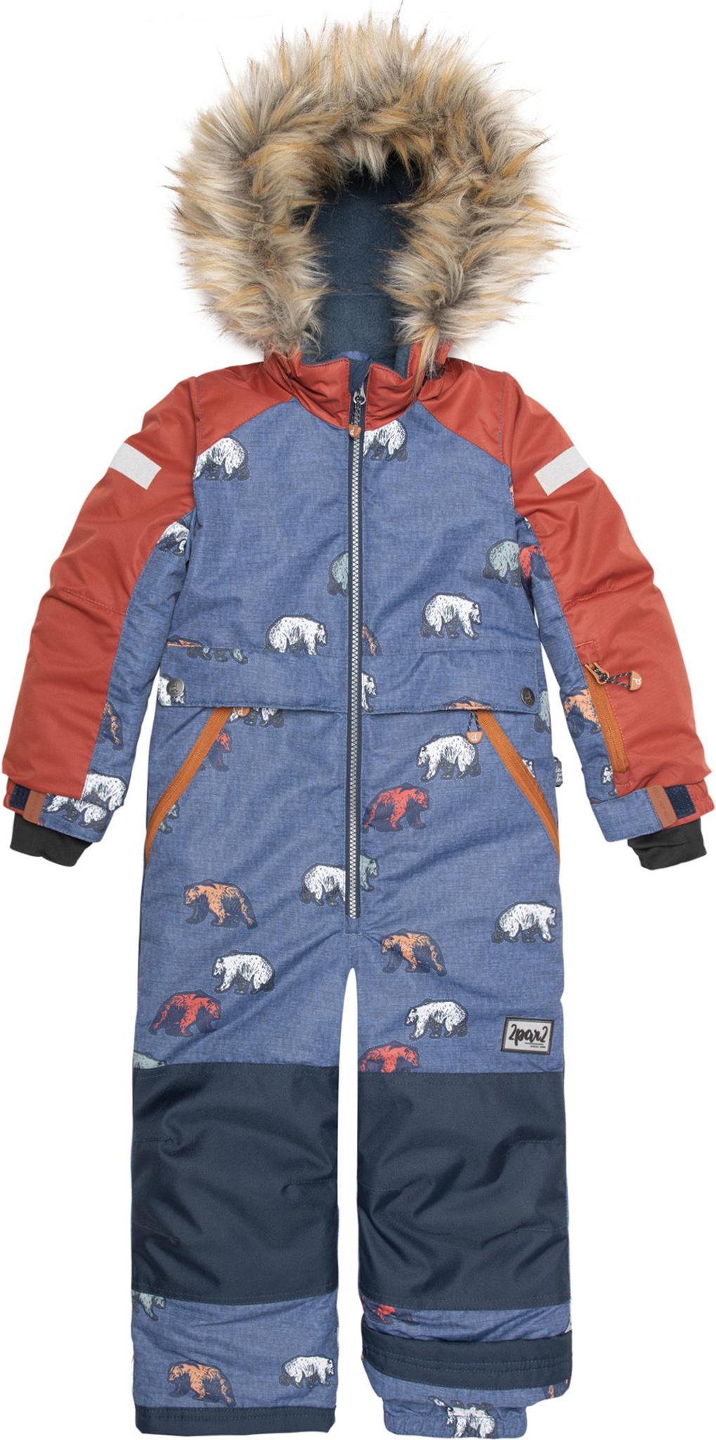 Product gallery image number 1 for product Habit de neige une pièce avec fourrure - Petit Enfant
