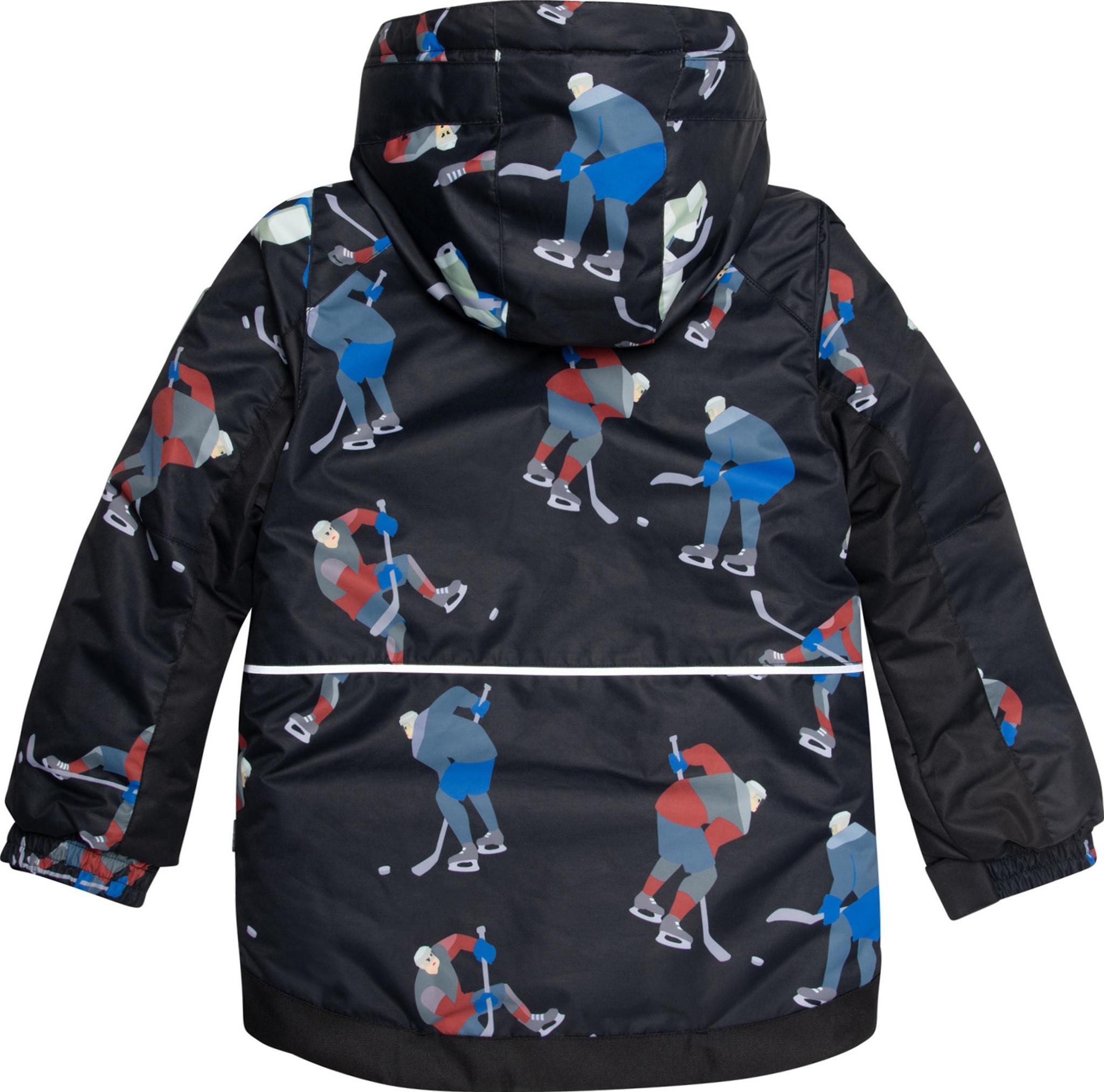 Product gallery image number 2 for product Habit de neige deux pièces imprimé joueurs de hockey - Petit Garçon