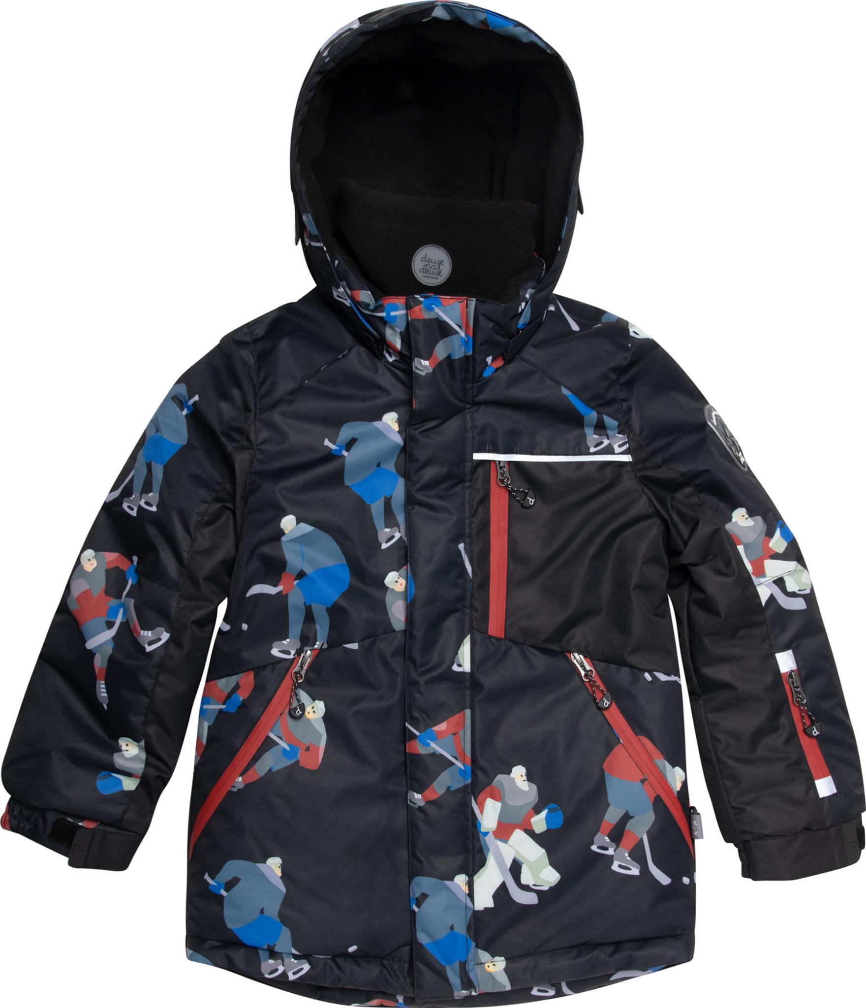 Product gallery image number 4 for product Habit de neige deux pièces imprimé joueurs de hockey - Petit Garçon