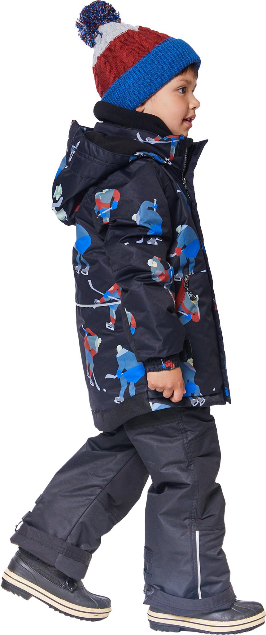 Product gallery image number 8 for product Habit de neige deux pièces imprimé joueurs de hockey - Petit Garçon