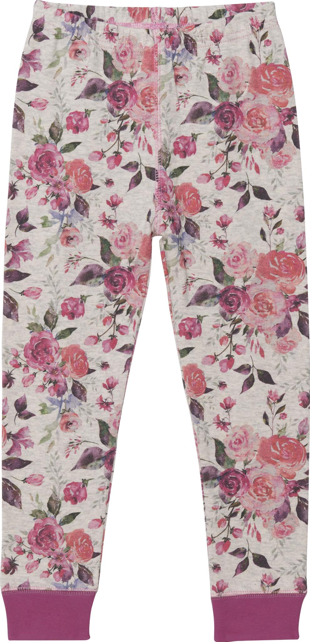 Product gallery image number 2 for product Organic Cotton Roses Printed Two Piece Pajama Set - Big Girl
