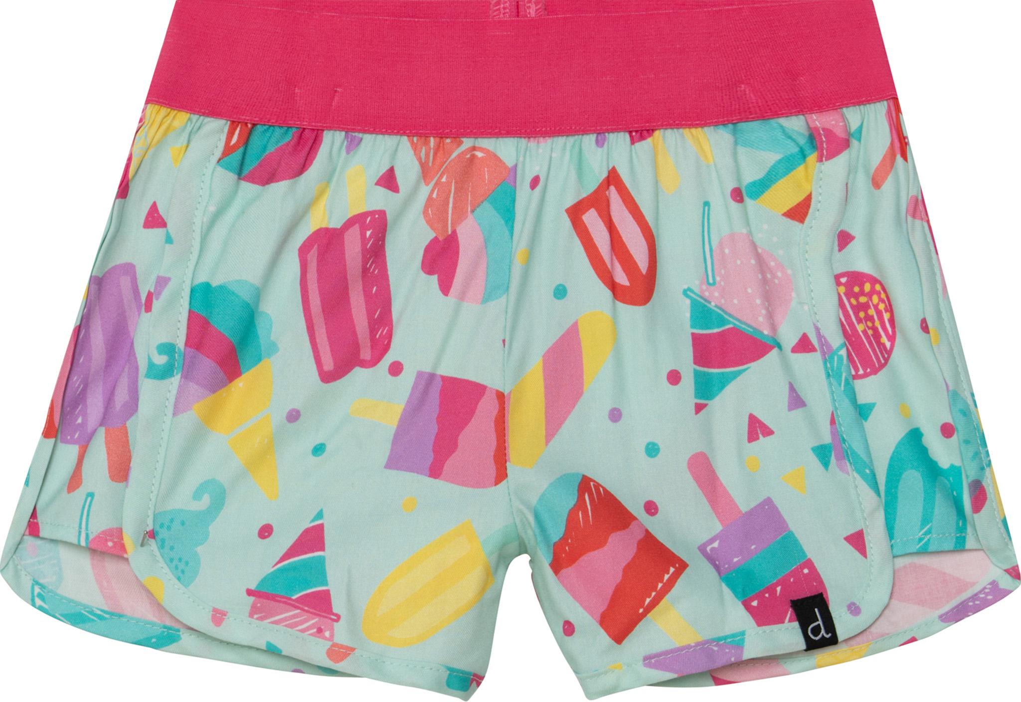 Product gallery image number 1 for product Printed Popsicle Shorts - Little Girls