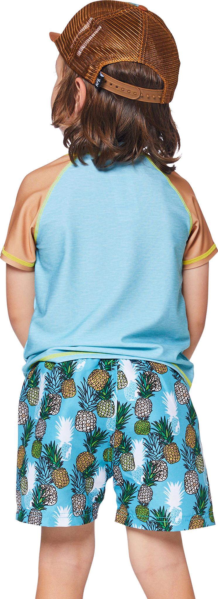 Product gallery image number 4 for product Print Short Sleeve Rashguard - Little Boys