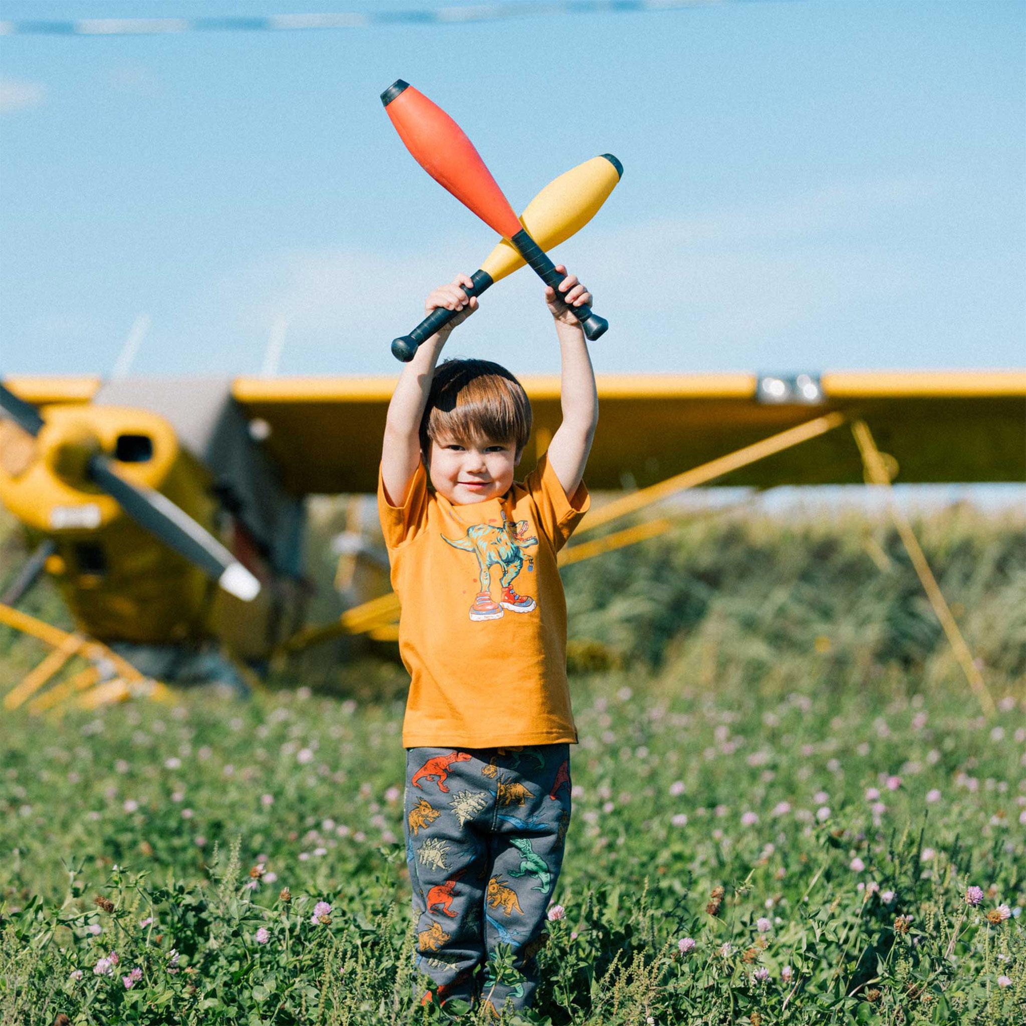 Product gallery image number 3 for product Printed French Terry Pant - Little Boys