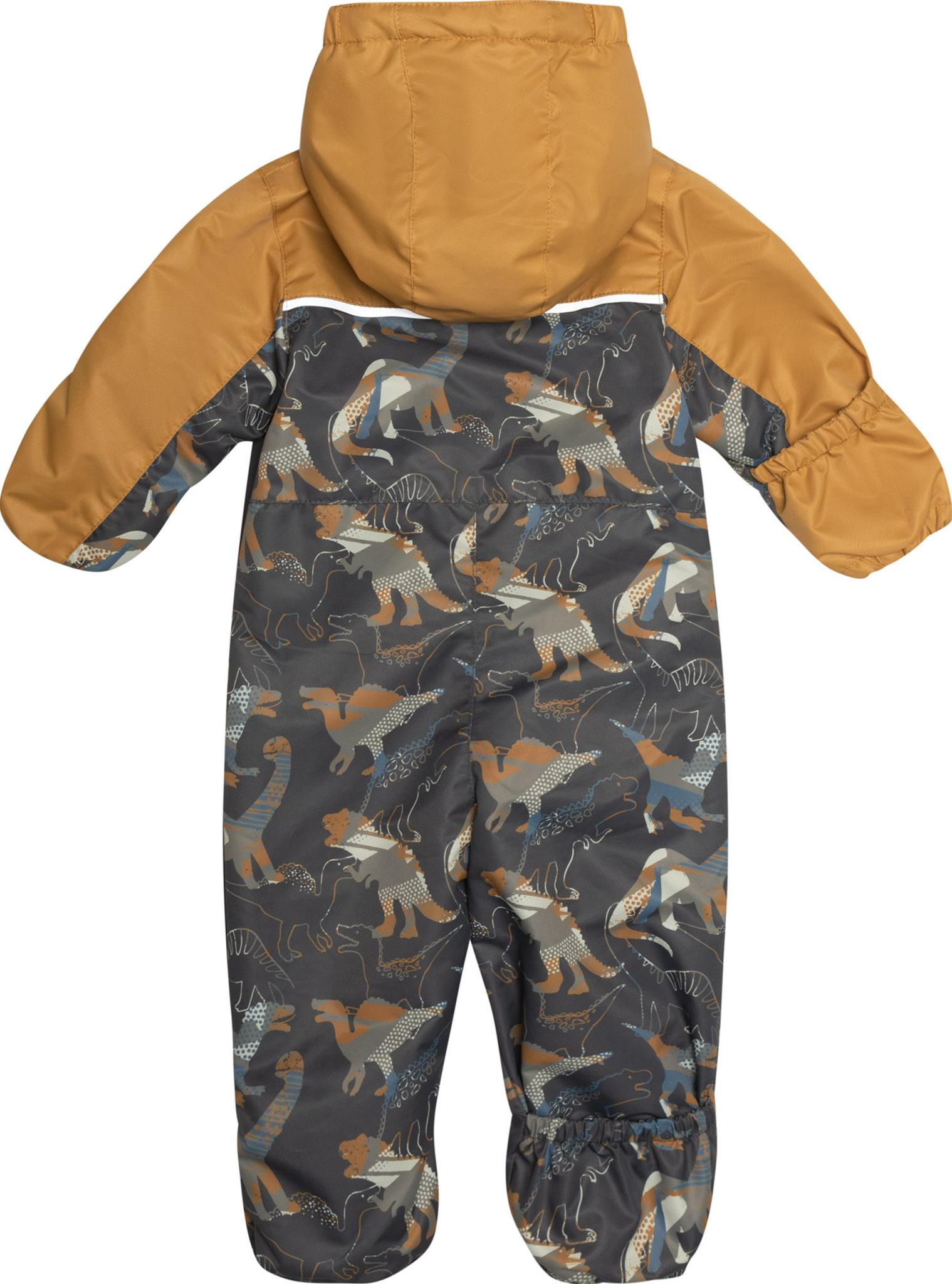 Product gallery image number 2 for product Printed One Piece Spring Suit and Hat Set - Baby Girls