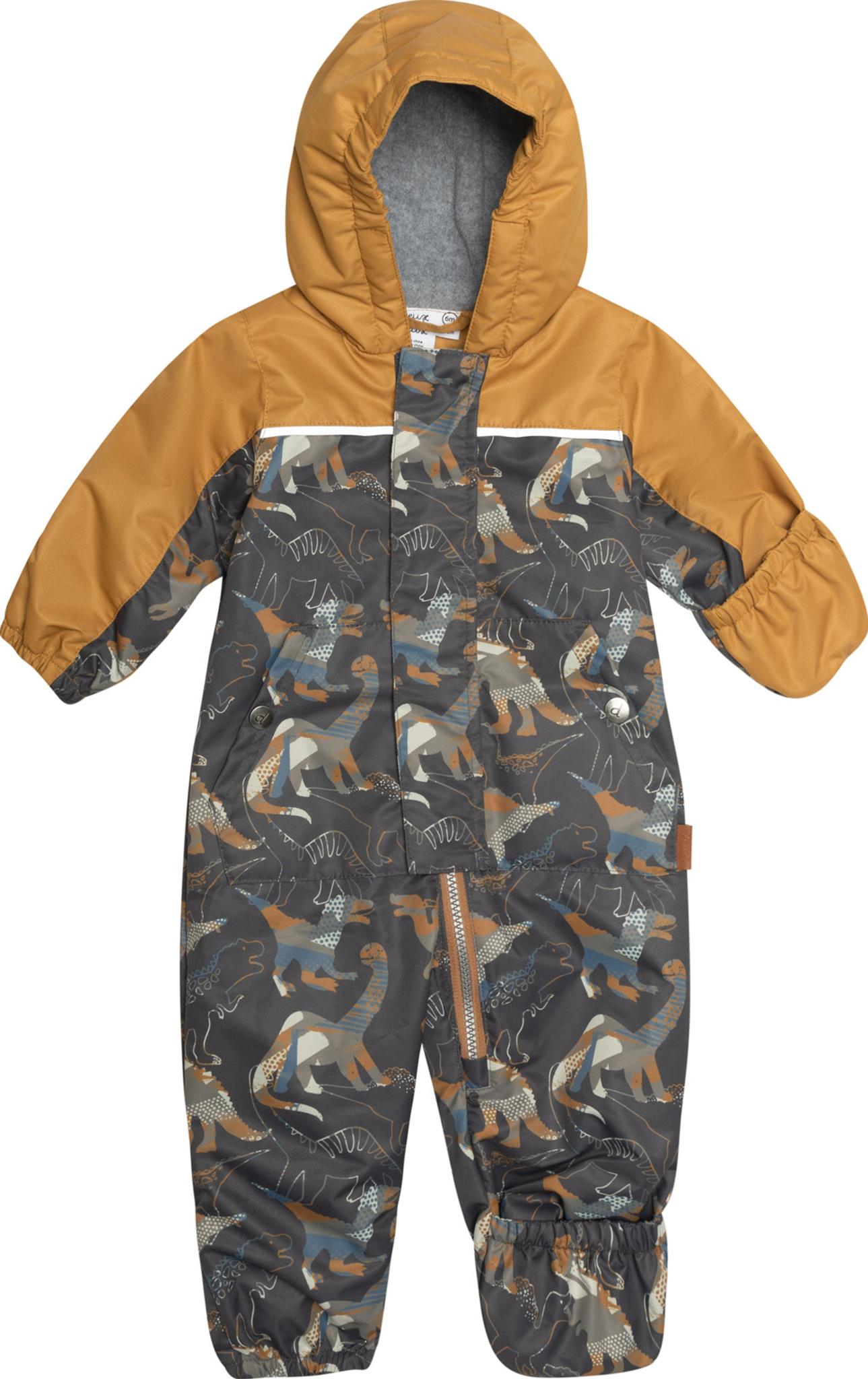 Product gallery image number 4 for product Printed One Piece Spring Suit and Hat Set - Baby Girls