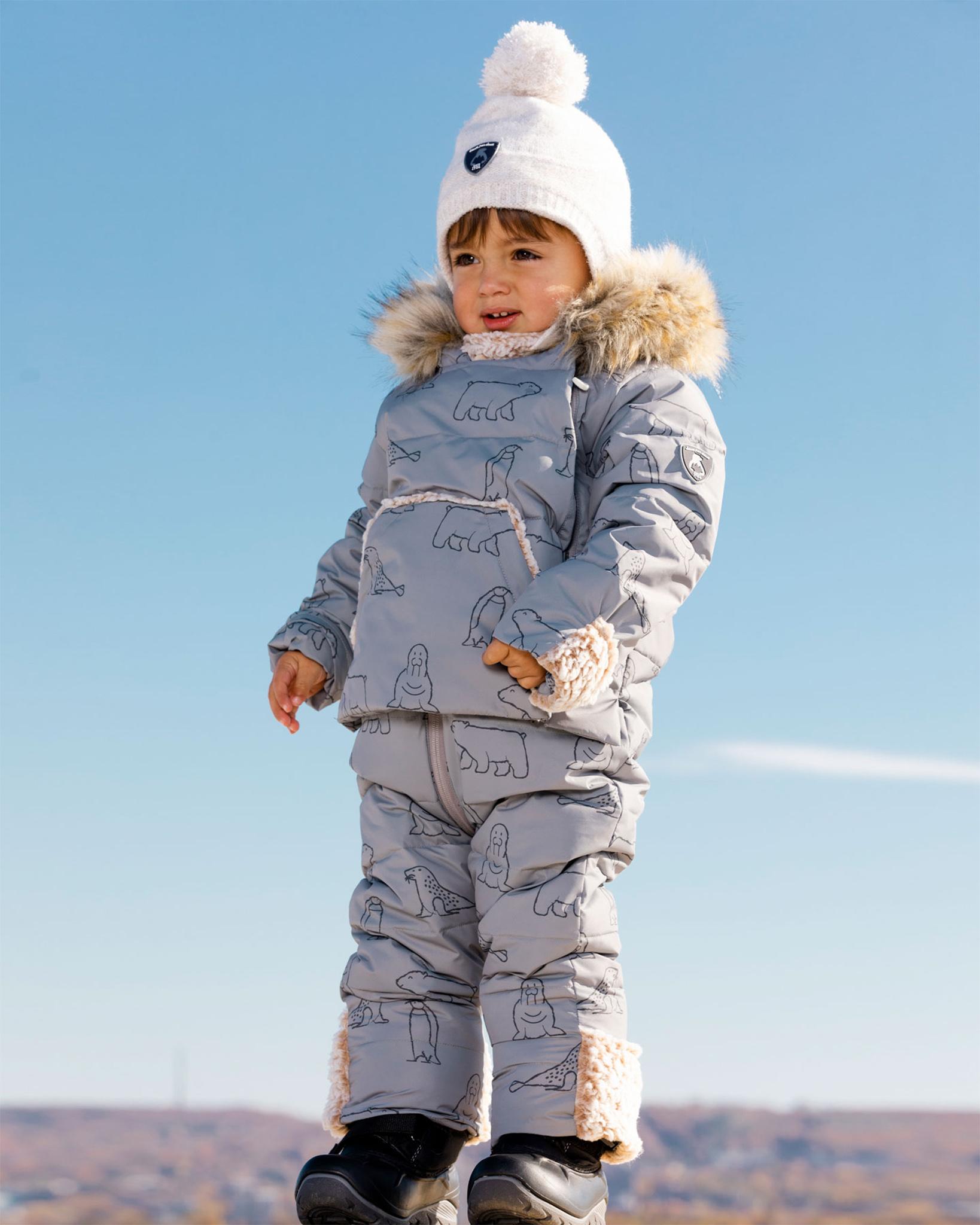 Product gallery image number 5 for product One Piece Snowsuit - Baby