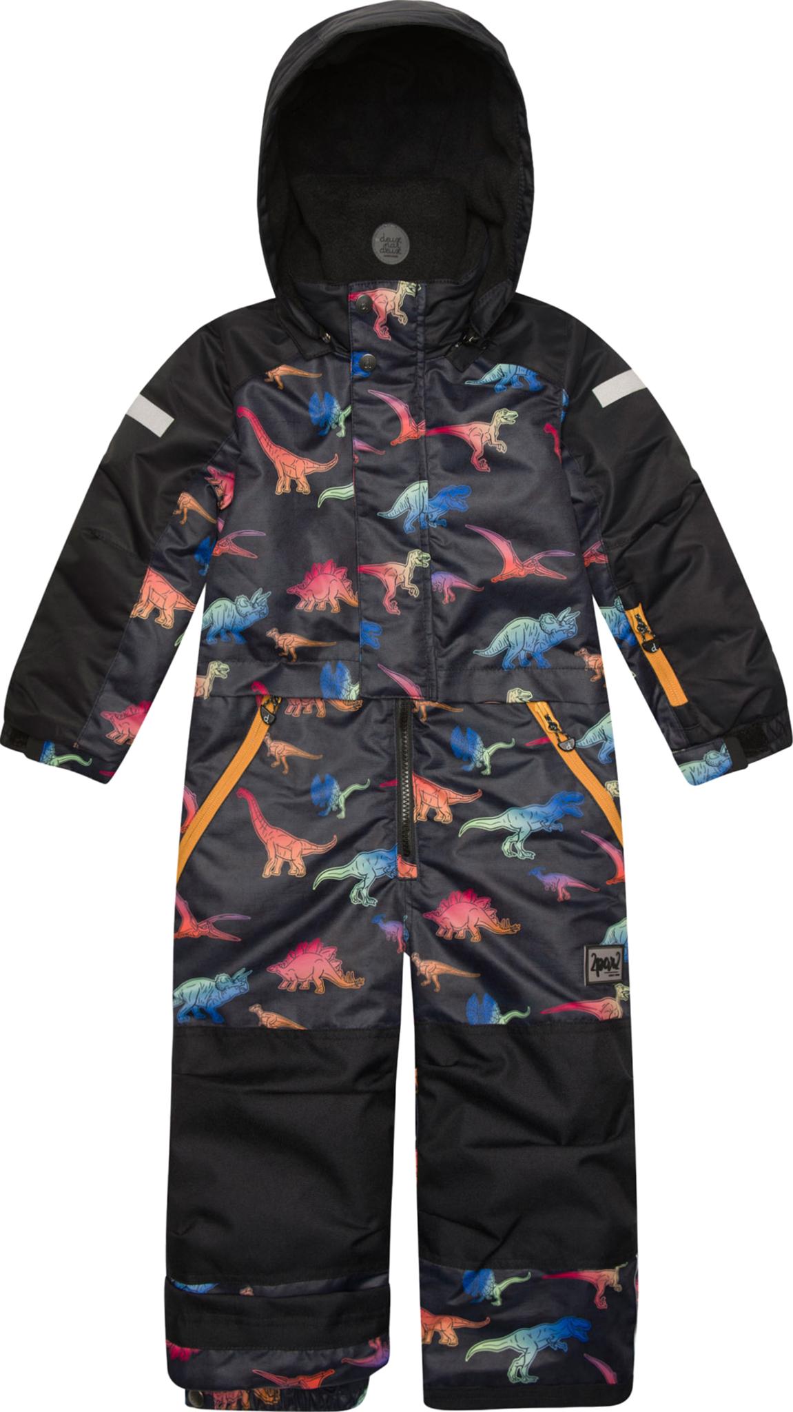 Product gallery image number 8 for product One Piece Two-tone Snowsuit - Little Kids