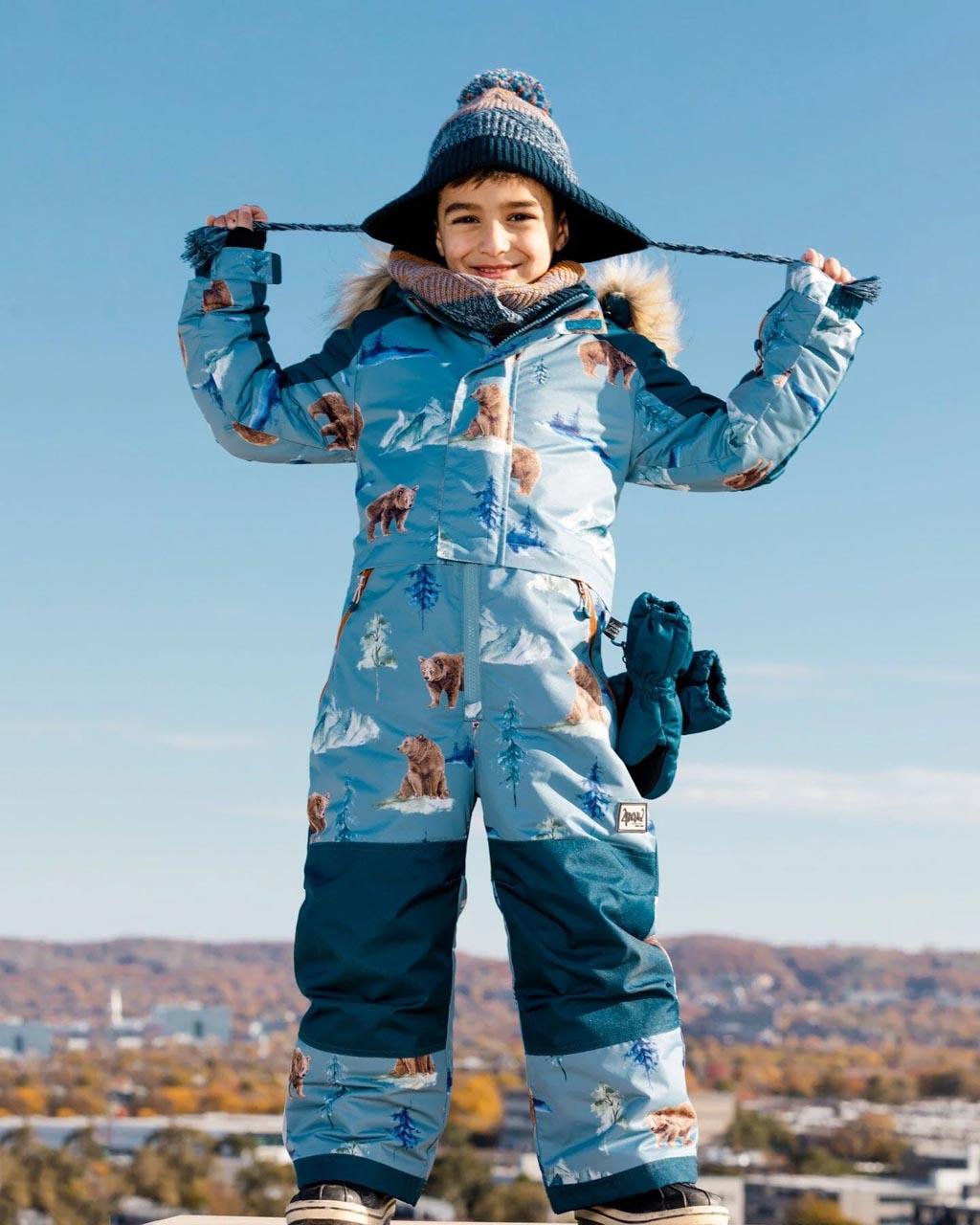 Product gallery image number 3 for product One Piece Snowsuit - Little Kids