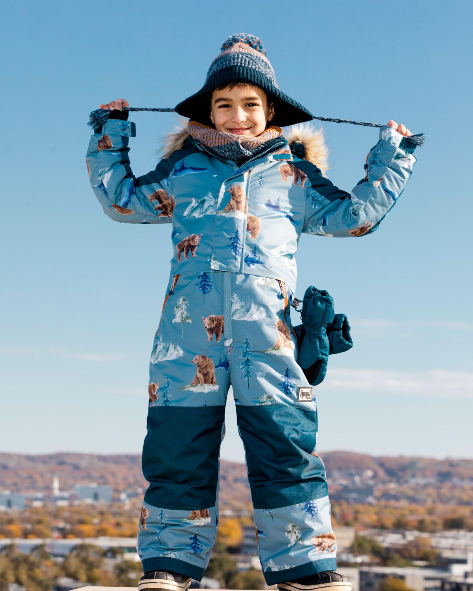 Product gallery image number 9 for product One Piece Snowsuit - Little Kids