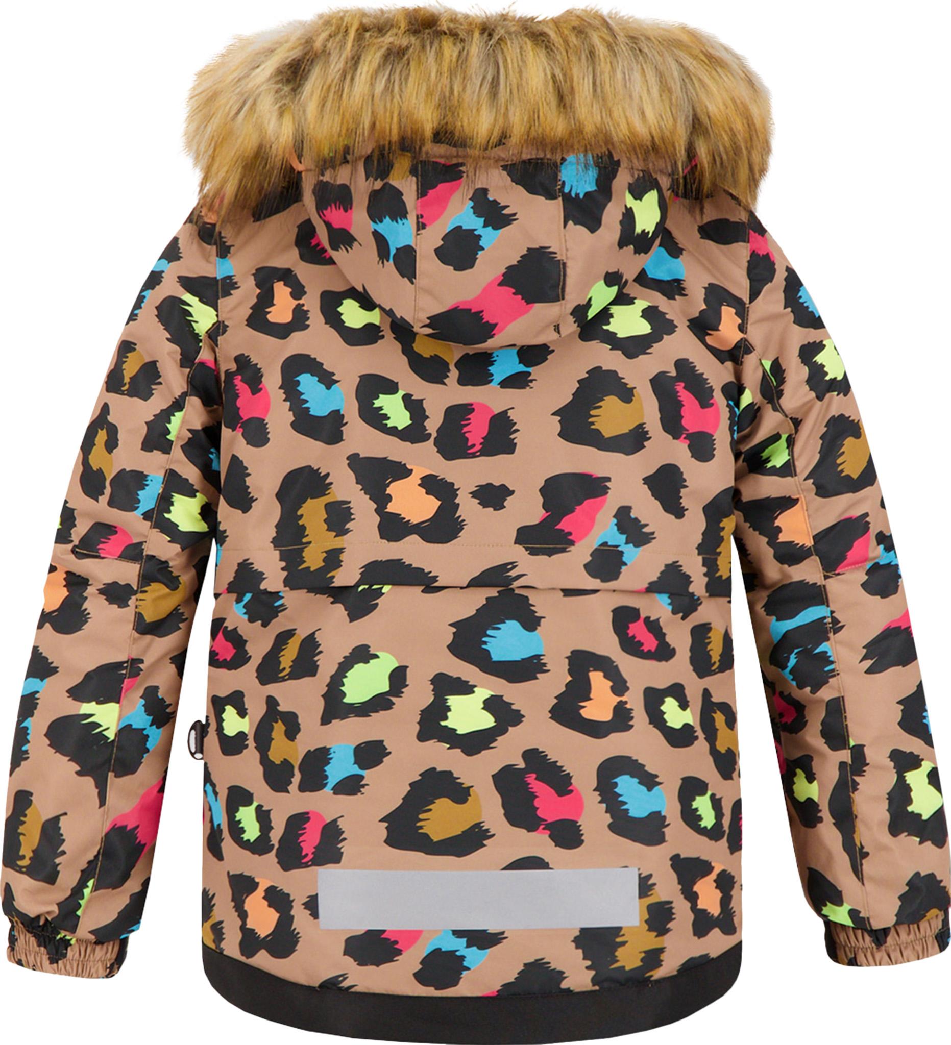 Product gallery image number 2 for product Two Piece Snowsuit with Multicolor Leopard Print - Little Girls
