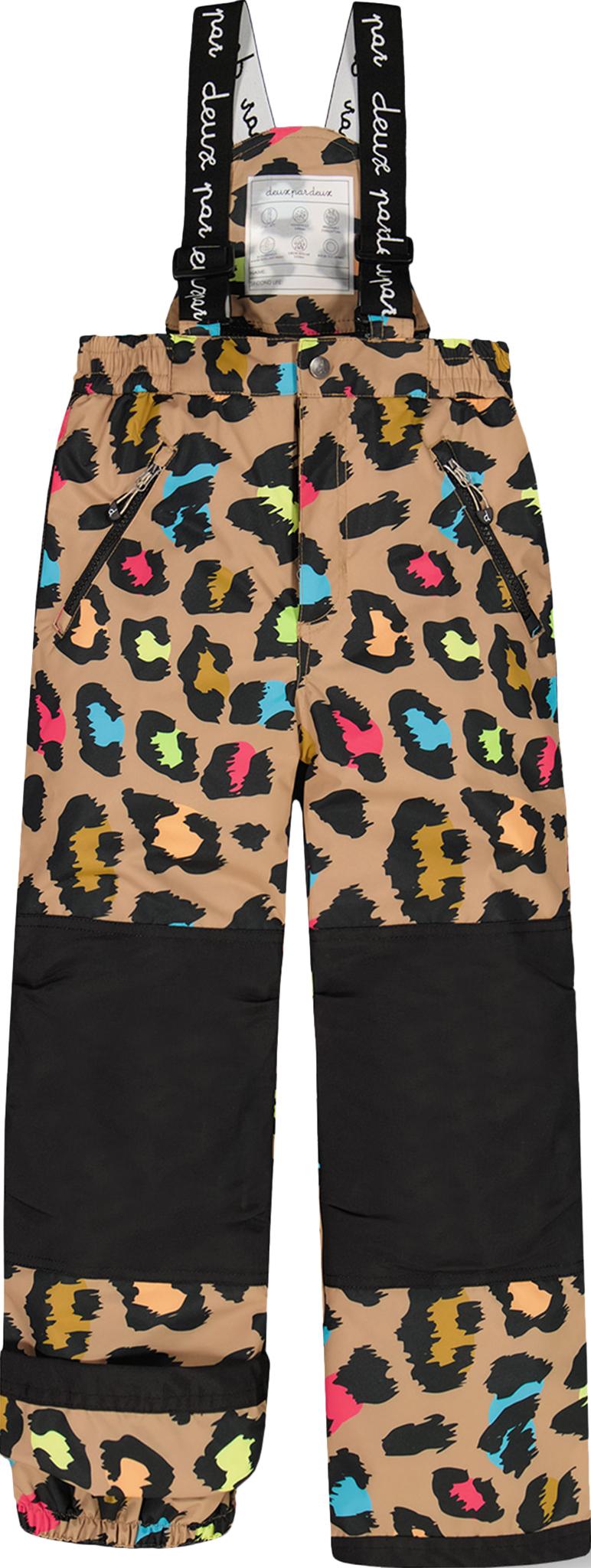 Product gallery image number 7 for product Two Piece Snowsuit with Multicolor Leopard Print - Little Girls