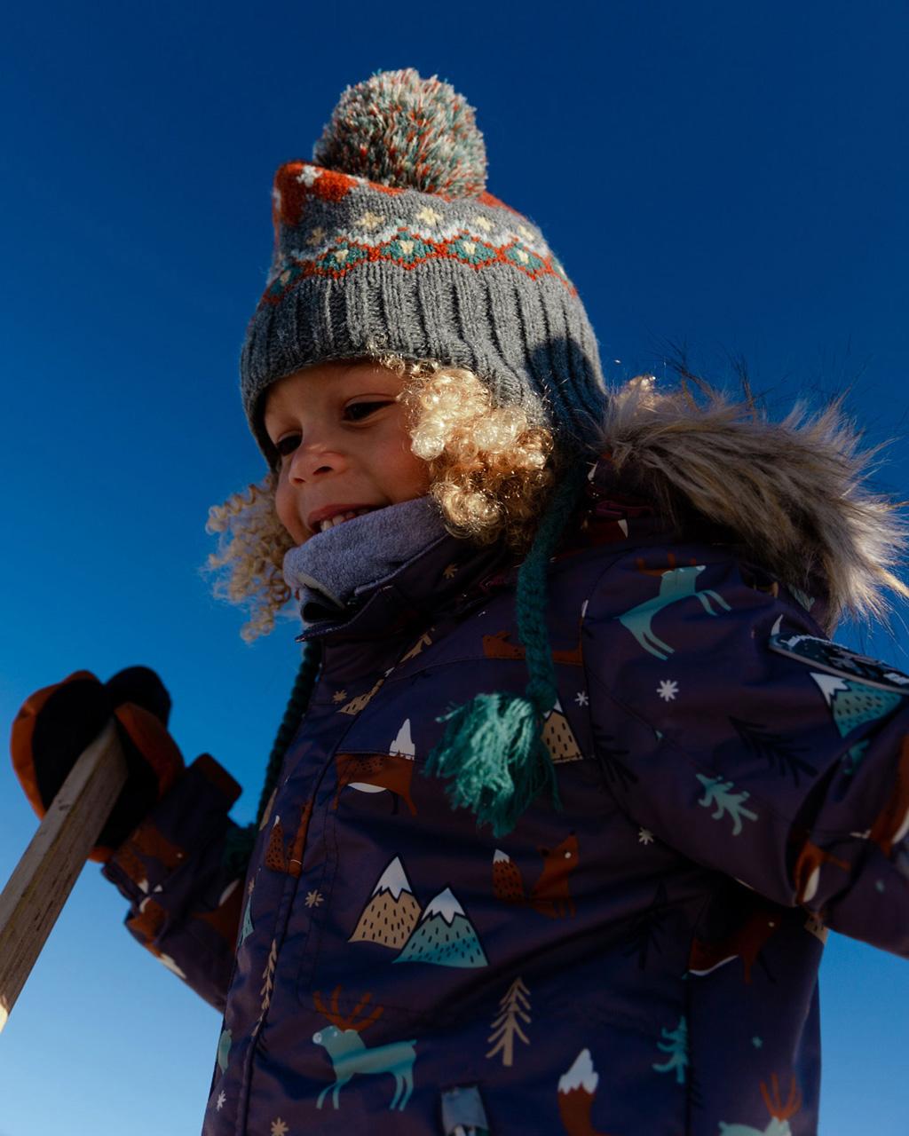 Numéro de l'image de la galerie de produits 2 pour le produit Tuque péruvien en tricot à motifs - Bébé