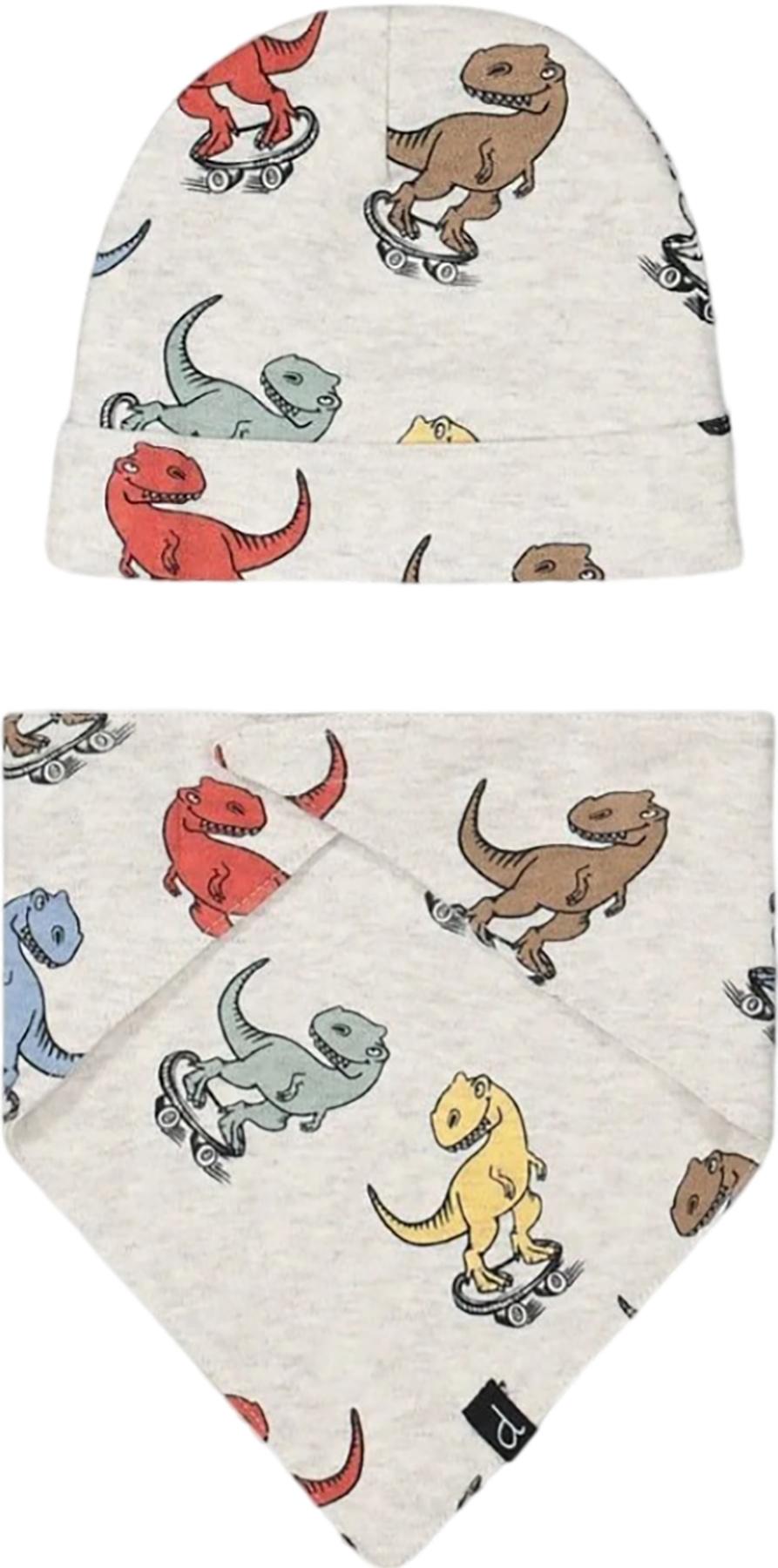 Product gallery image number 2 for product Organic Cotton Printed Hat and Bib Set - Toddler Girls