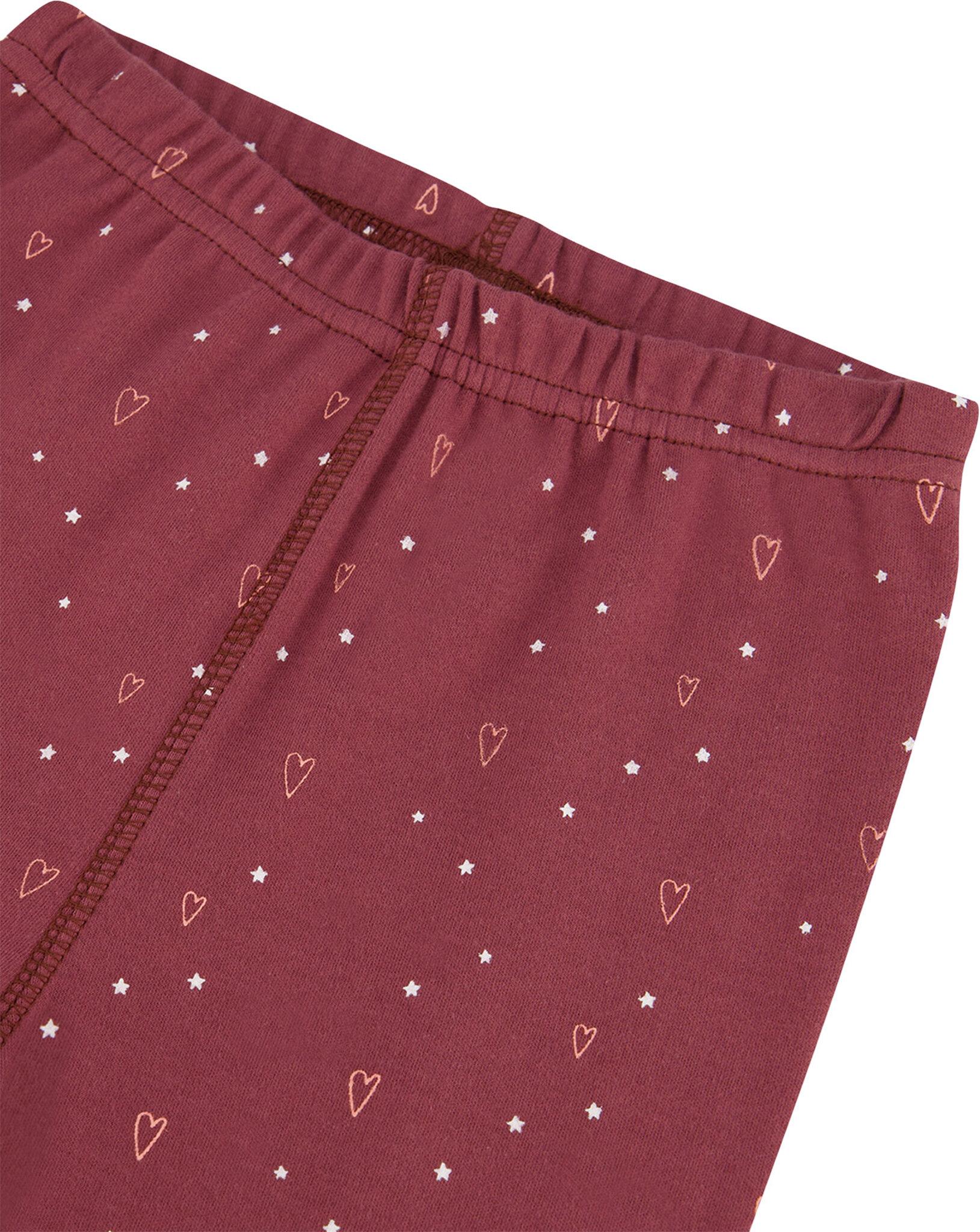 Product gallery image number 5 for product Organic Cotton Long Sleeve Two Piece Printed Penguins Pajama Set - Big Girl