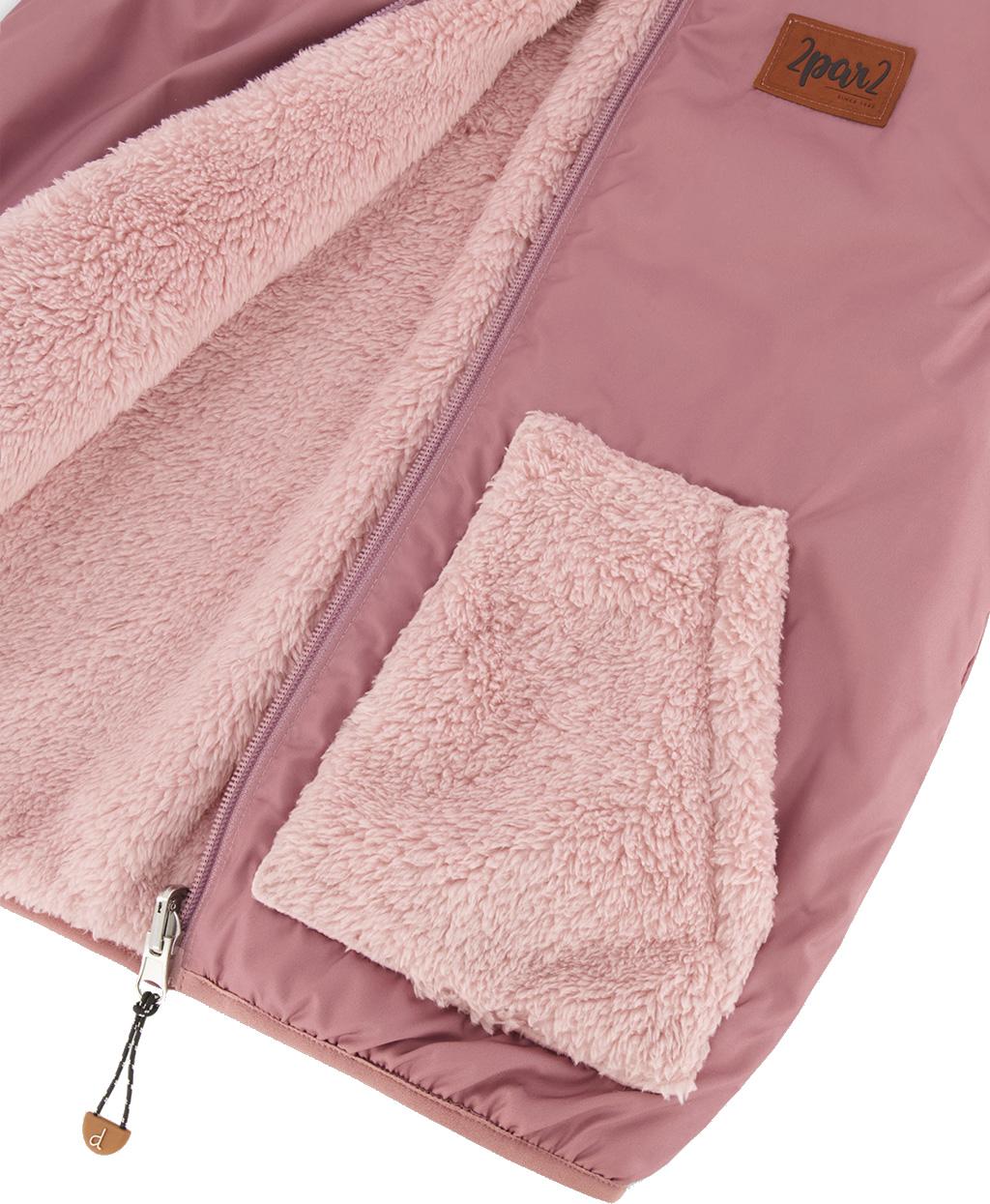 Product gallery image number 4 for product Reversible Sleeveless Jacket - Little Girls  