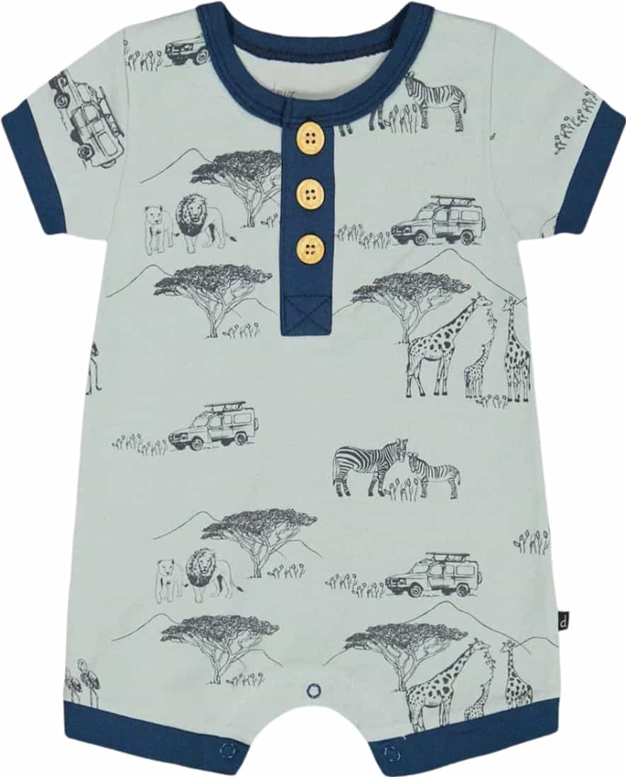 Product image for Organic Cotton Romper - Baby Boys