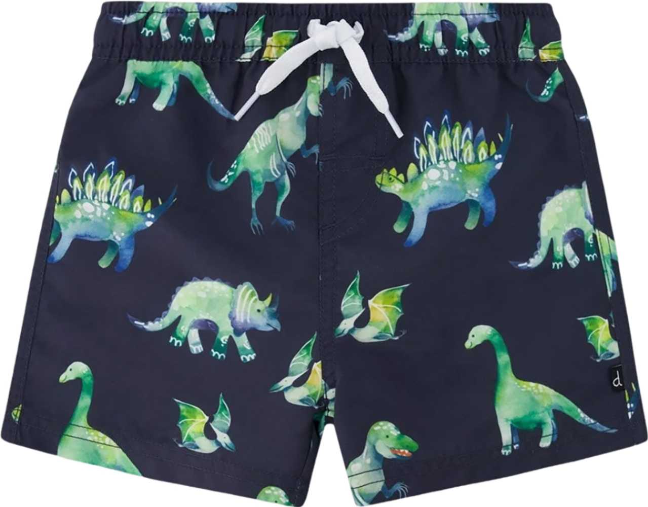 Product image for Boardshort Grey Printed Dinosaurs - Big Boys 