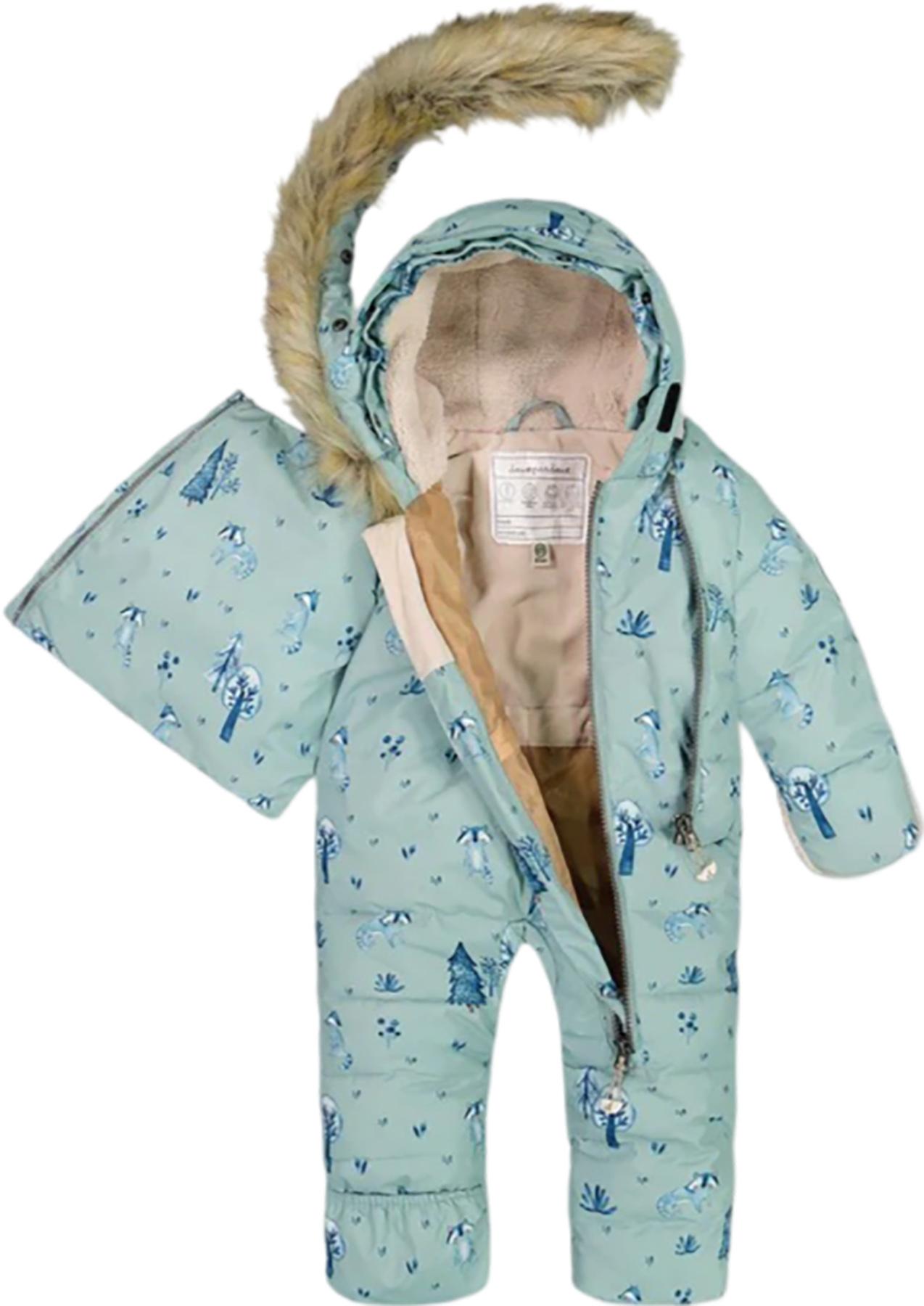 Product gallery image number 2 for product One Piece Hooded Snowsuit - Baby