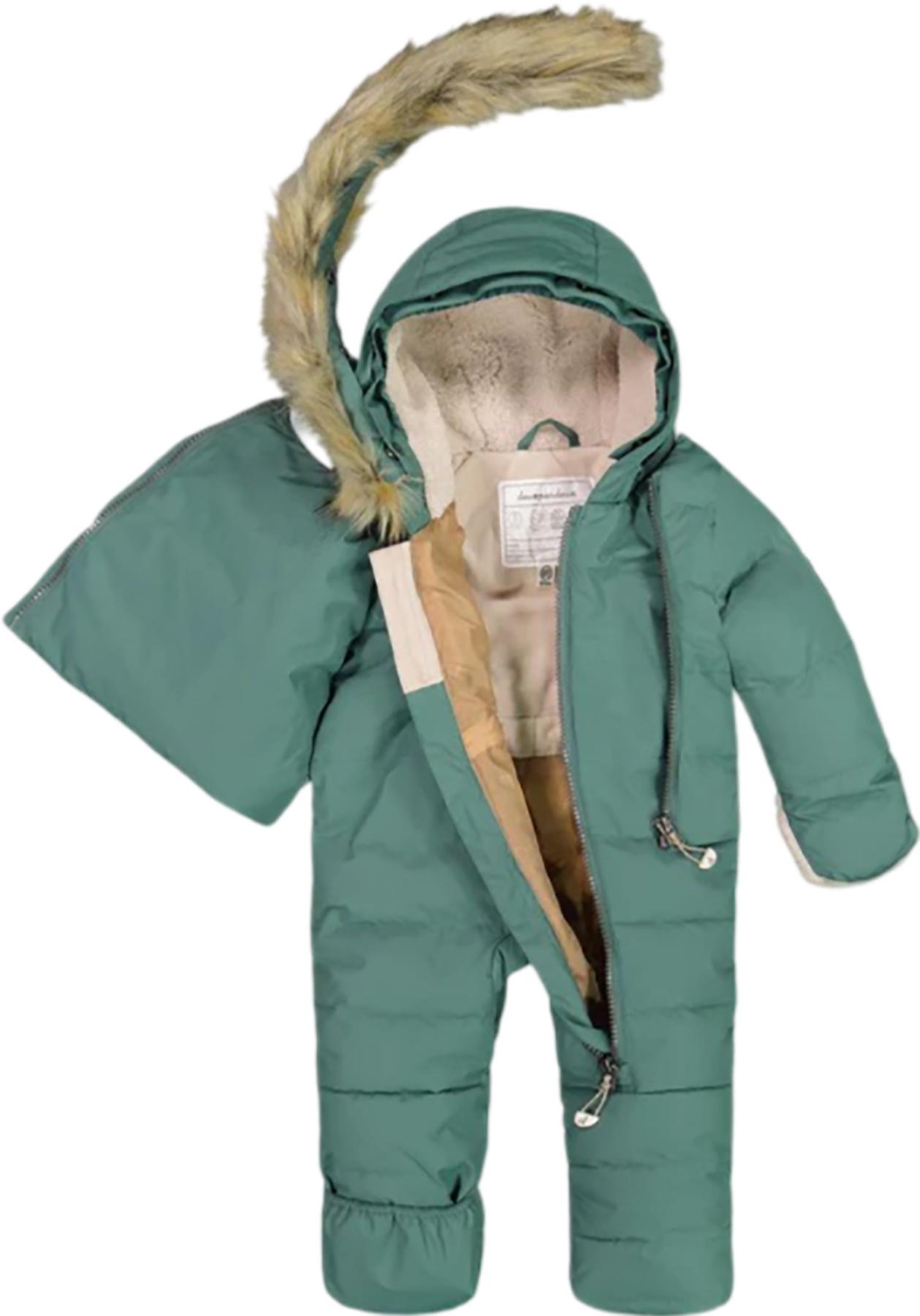 Product gallery image number 2 for product One Piece Hooded Snowsuit - Baby