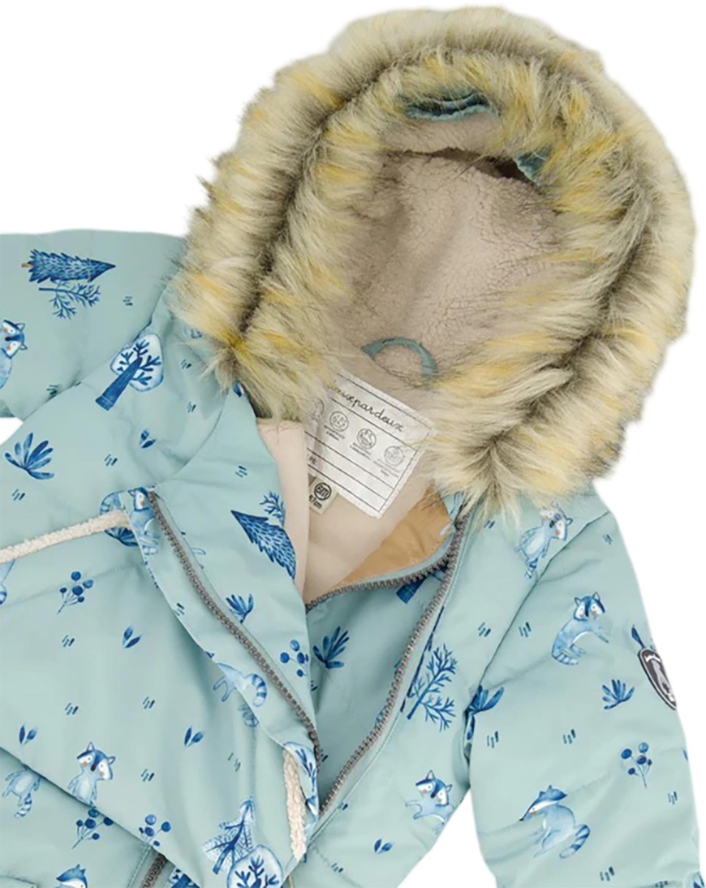 Product gallery image number 3 for product One Piece Hooded Snowsuit - Baby