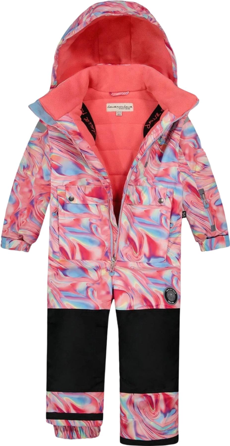 Product gallery image number 2 for product One Piece with Large Pockets Snowsuit - Little Kids