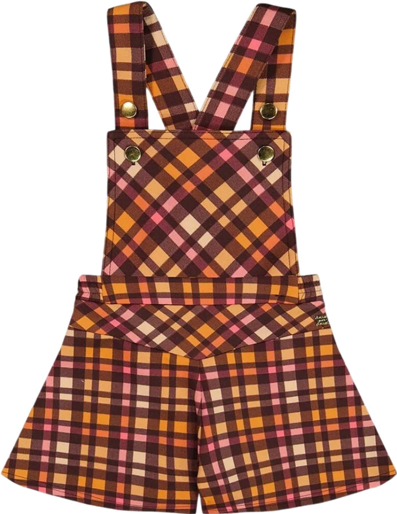 Product image for Plaid Milano Shortall - Big Girl