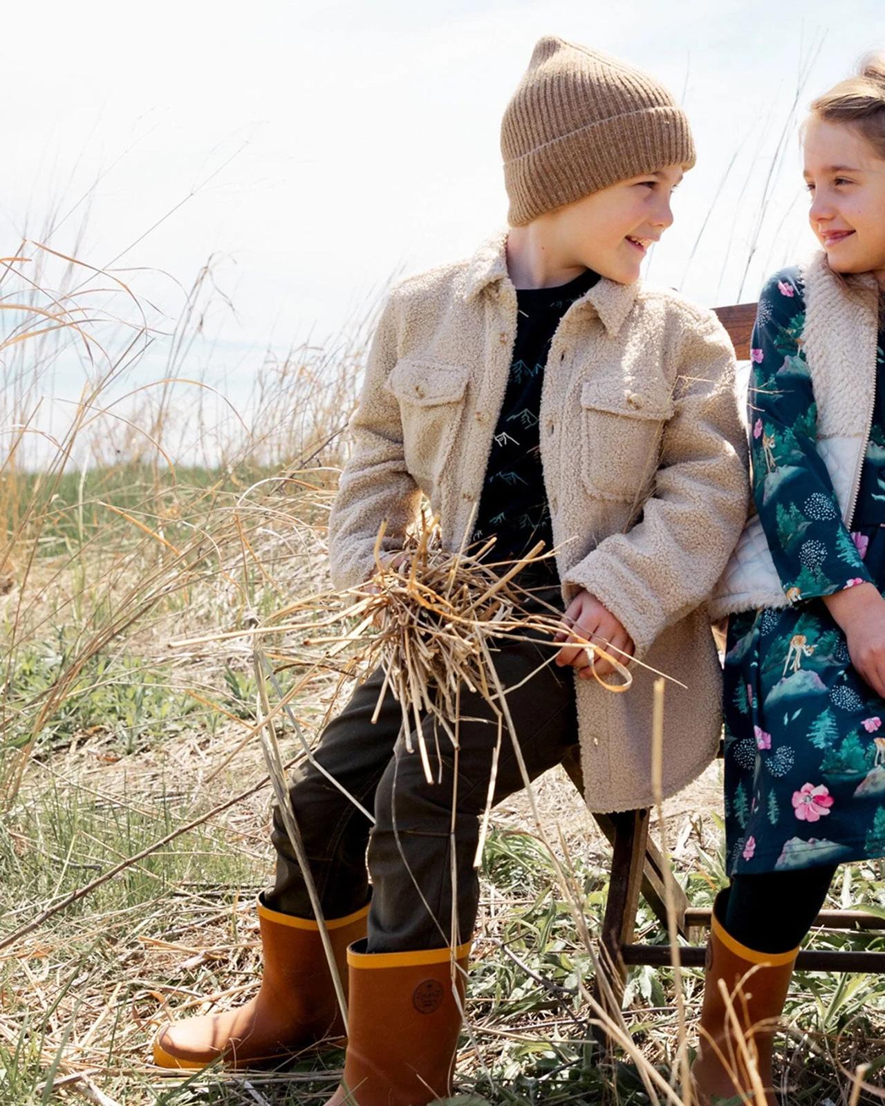 Product gallery image number 3 for product Sherpa Overshirt with Pocket - Little Boy