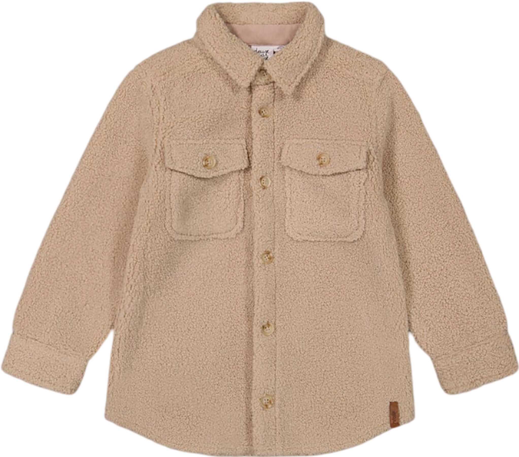Product image for Sherpa Overshirt with Pocket - Little Boy